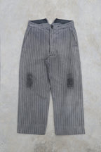 1950's "SAVO"French Vintage Stripe Work Trousers / "SAVO"法國工作褲