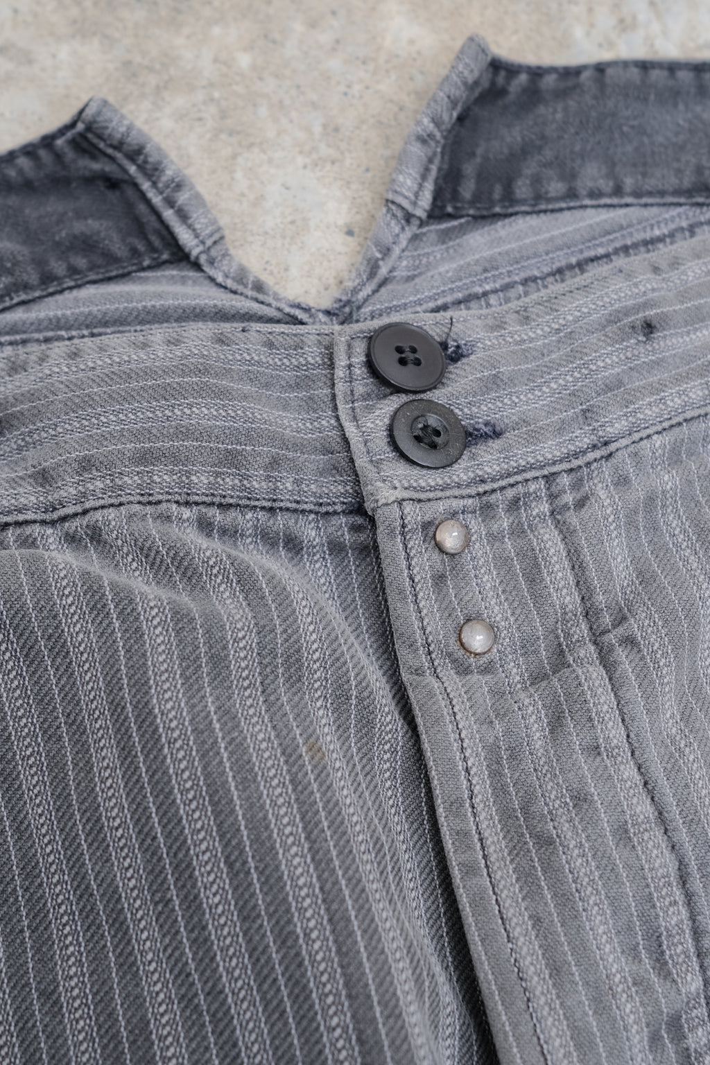 1950's "SAVO"French Vintage Stripe Work Trousers / "SAVO"法國工作褲