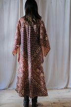 Vintage Mexican Oaxana Embroidered Dress