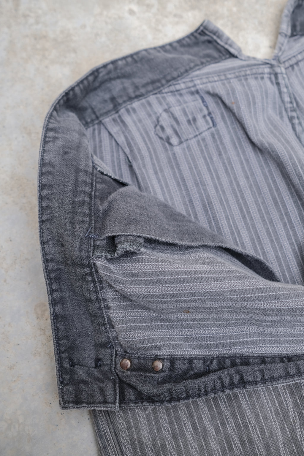 1950's "SAVO"French Vintage Stripe Work Trousers / "SAVO"法國工作褲