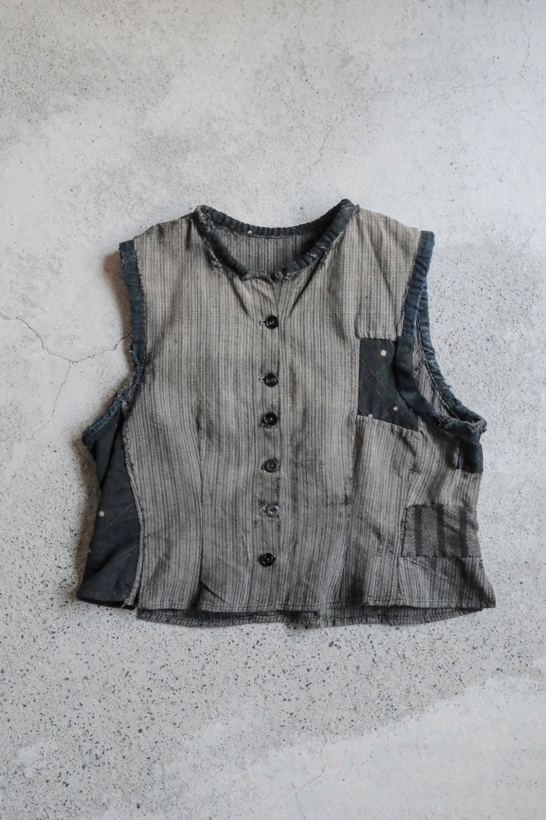 1930's French Women Work Corset Vest / 法國女士束身作務背心