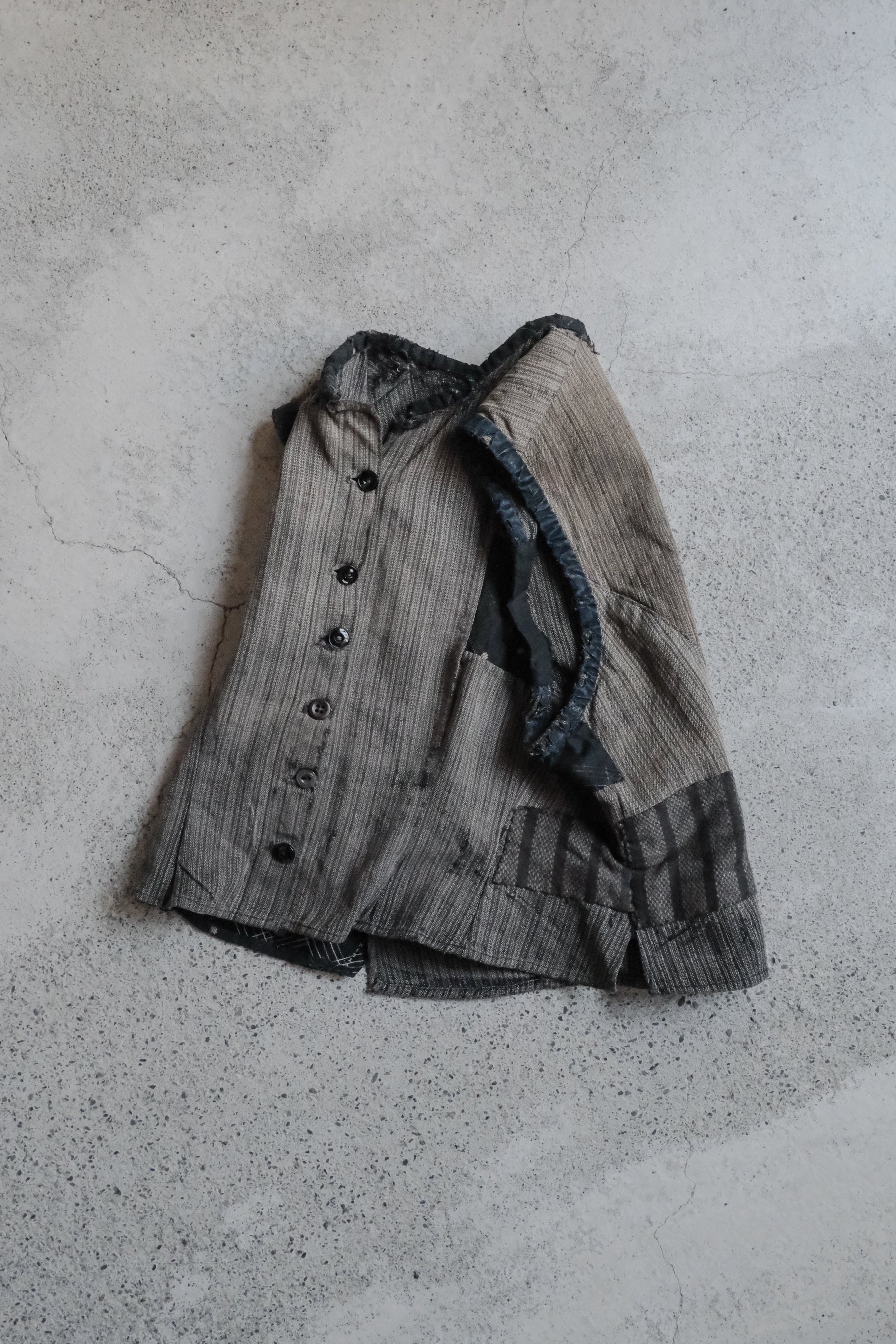 1930's French Women Work Corset Vest / 法國女士束身作務背心