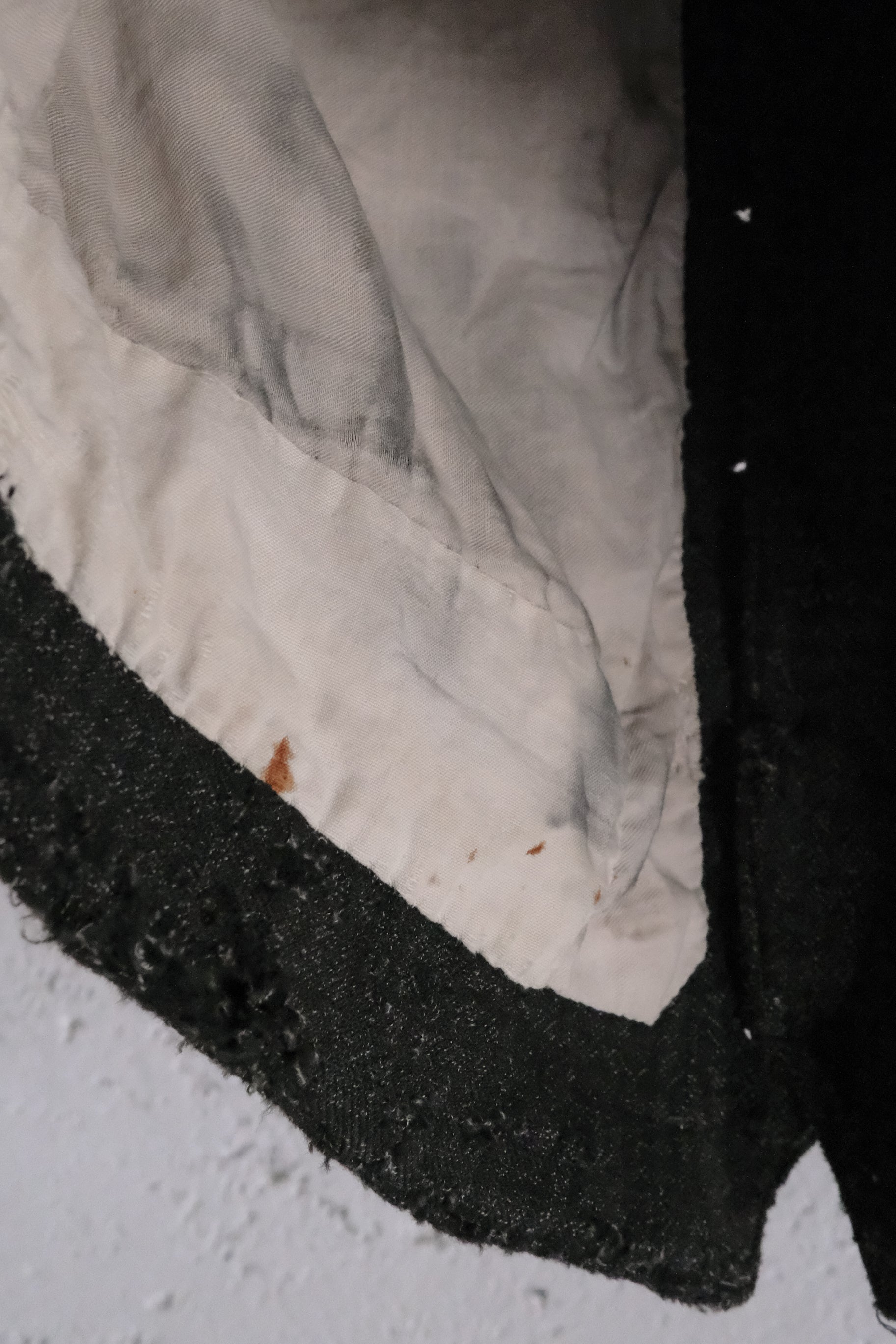 1940's French Wool Plaid Vest / 法國羊毛格紋背心