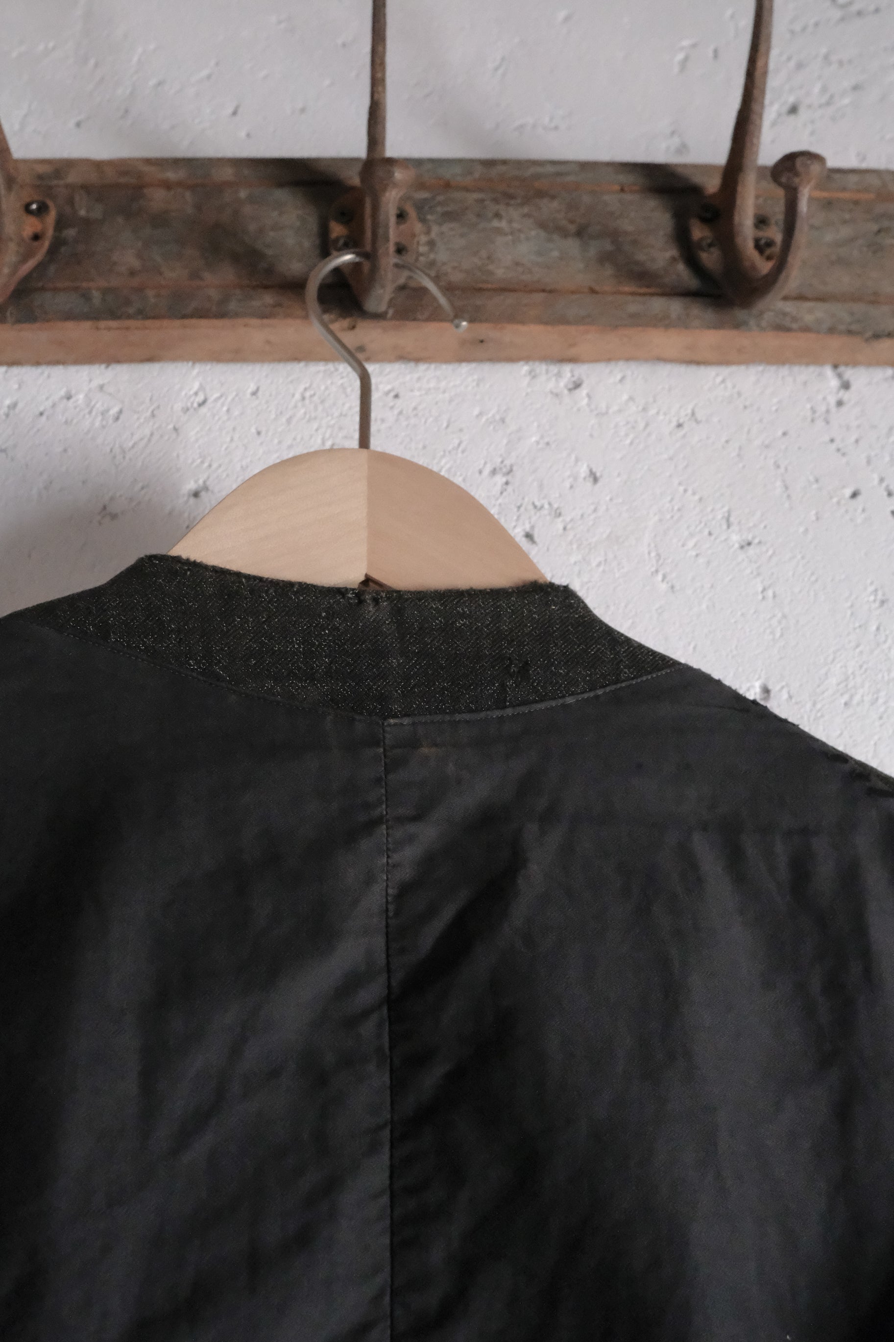 1940's French Wool Plaid Vest / 法國羊毛格紋背心