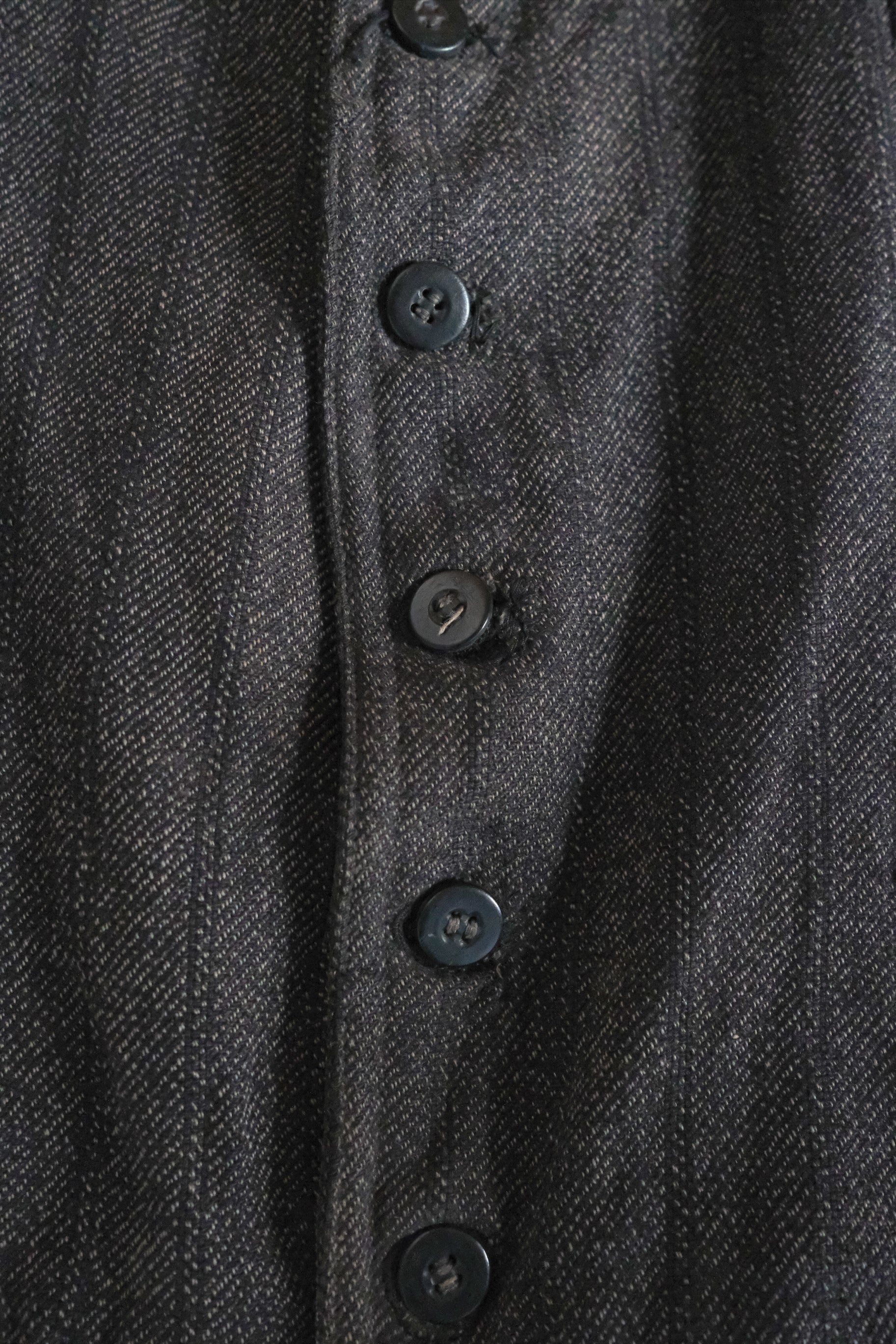 1930's French Wool Stripe Vest / 法國羊毛條紋背心