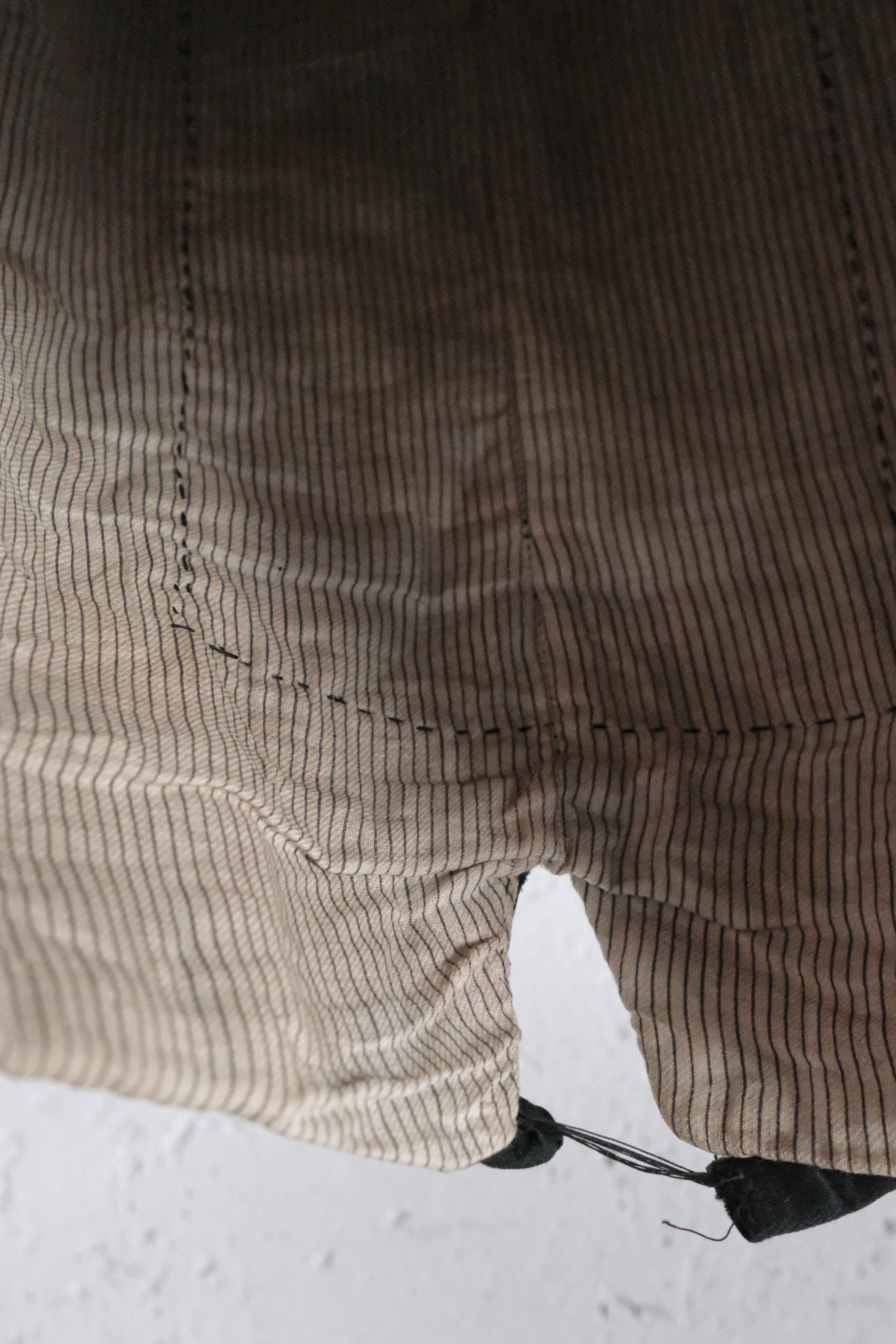 1930's French Wool Stripe Vest / 法國羊毛條紋背心