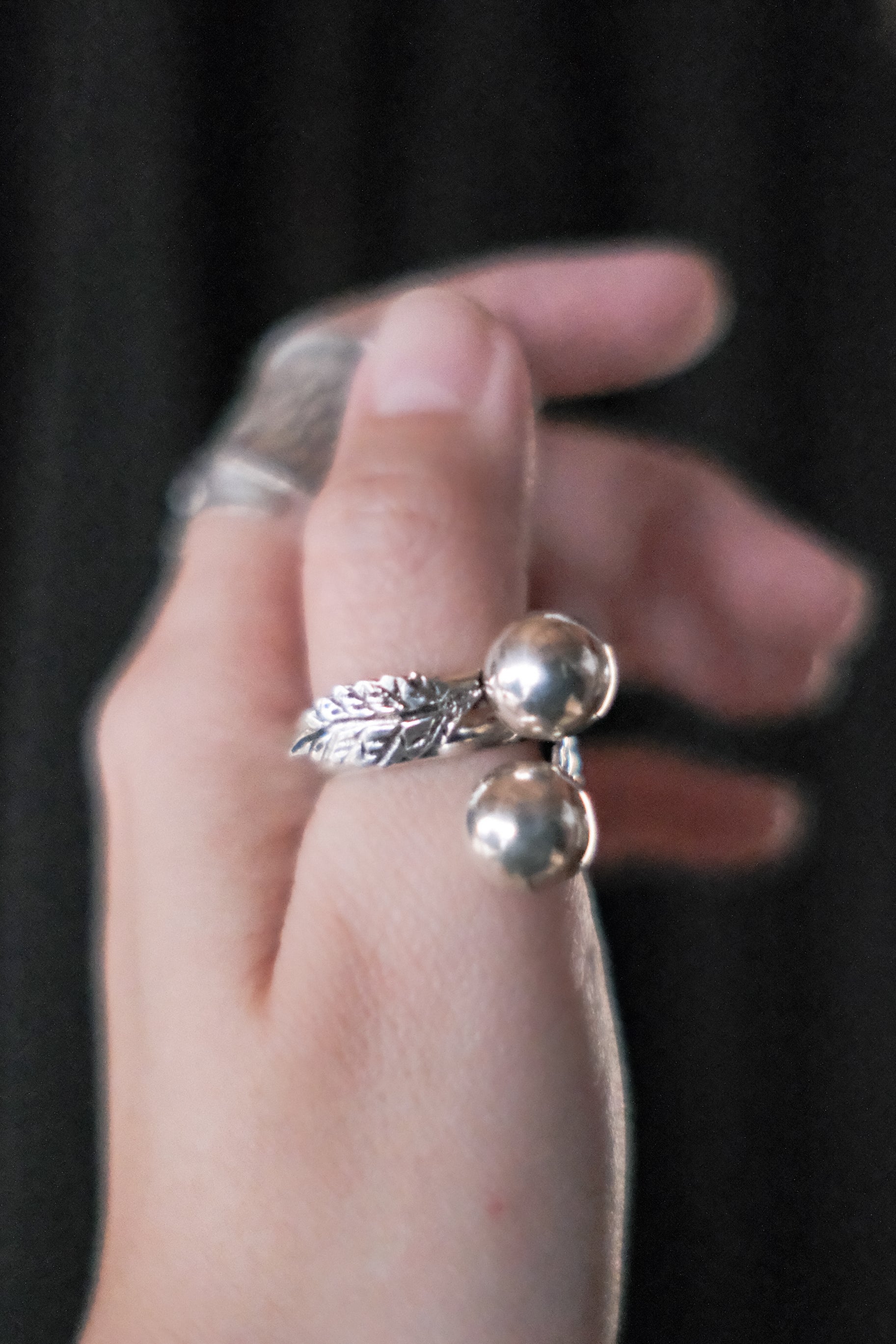 Ethnic Vintage Silver Ring _ BO I