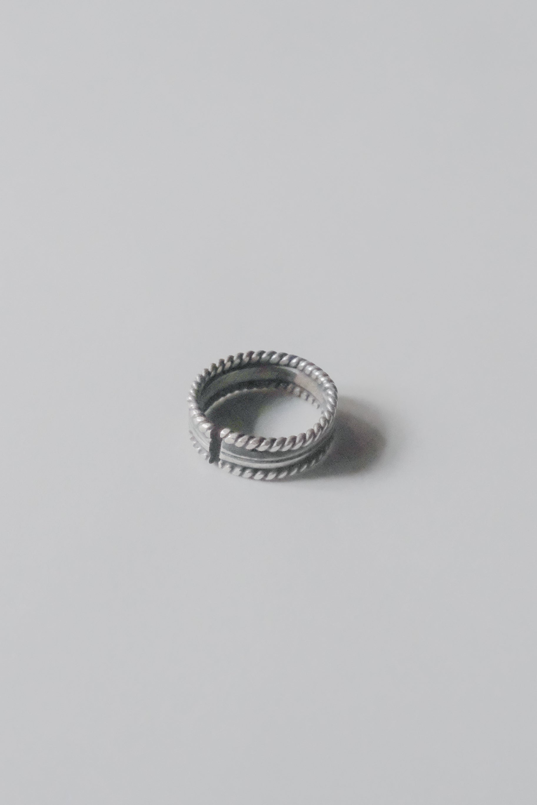 Ethnic Handcrafted Silver Ring _ TO X