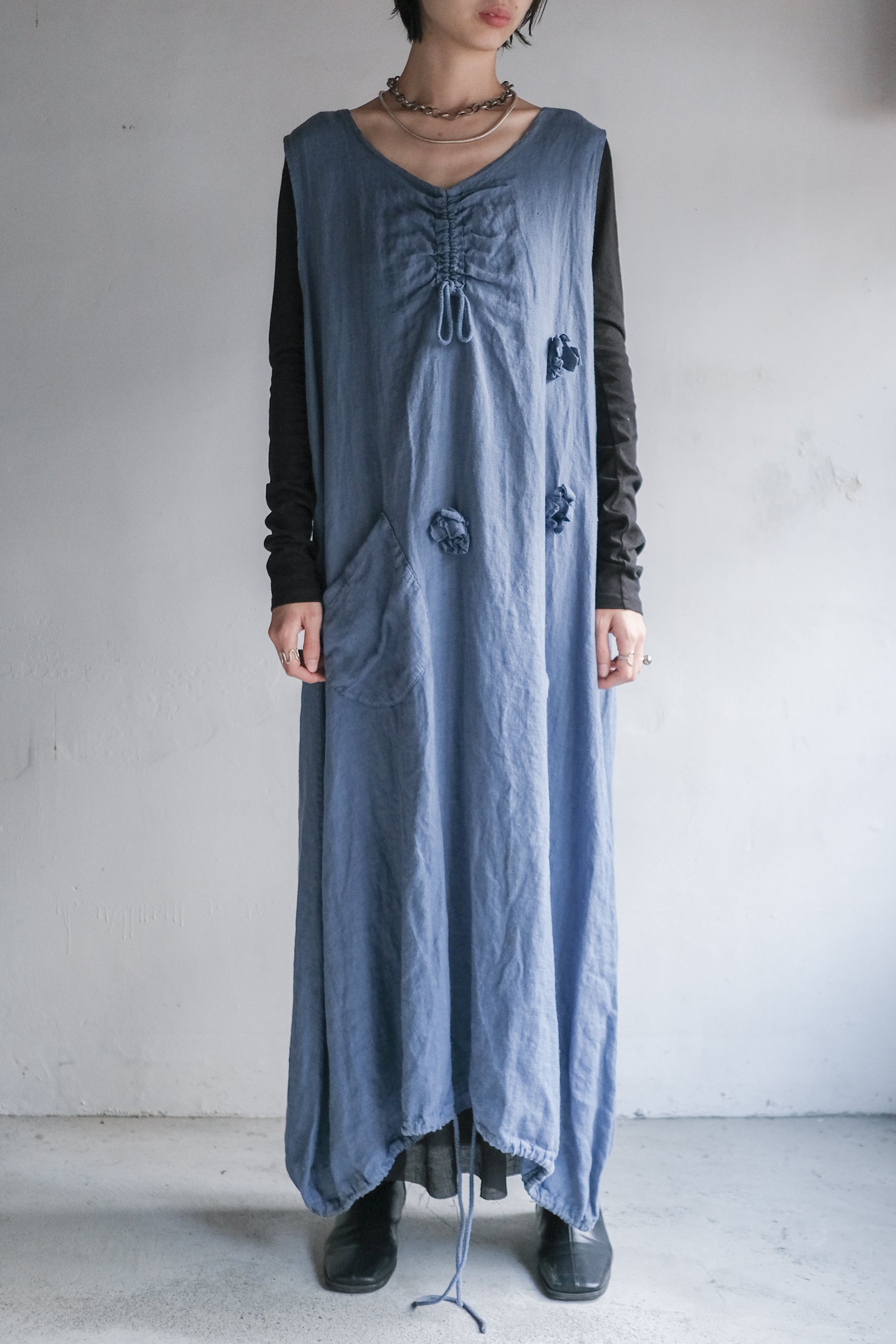 Germay Linen Maxi Dress / 德國麻質長洋裝