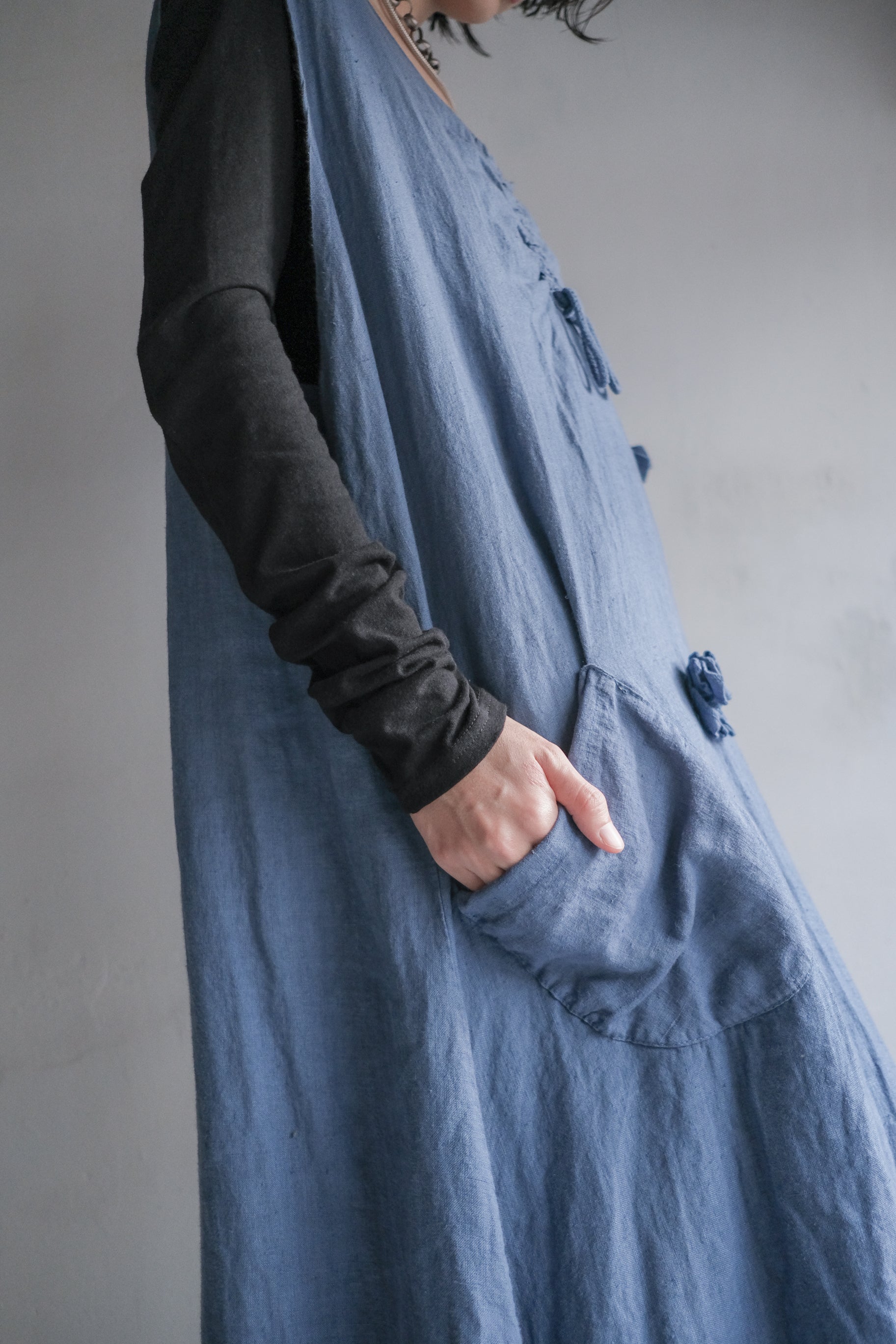 Germay Linen Maxi Dress / 德國麻質長洋裝