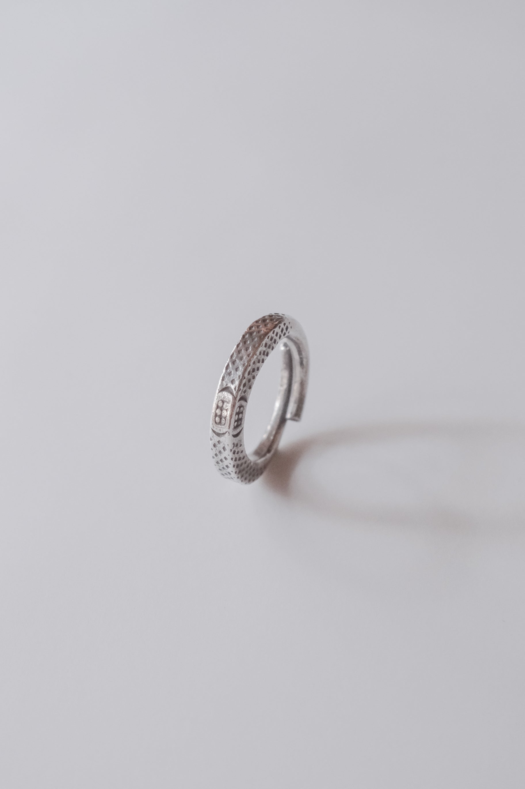 Ethnic Handcrafted Silver Ring _ TO XII