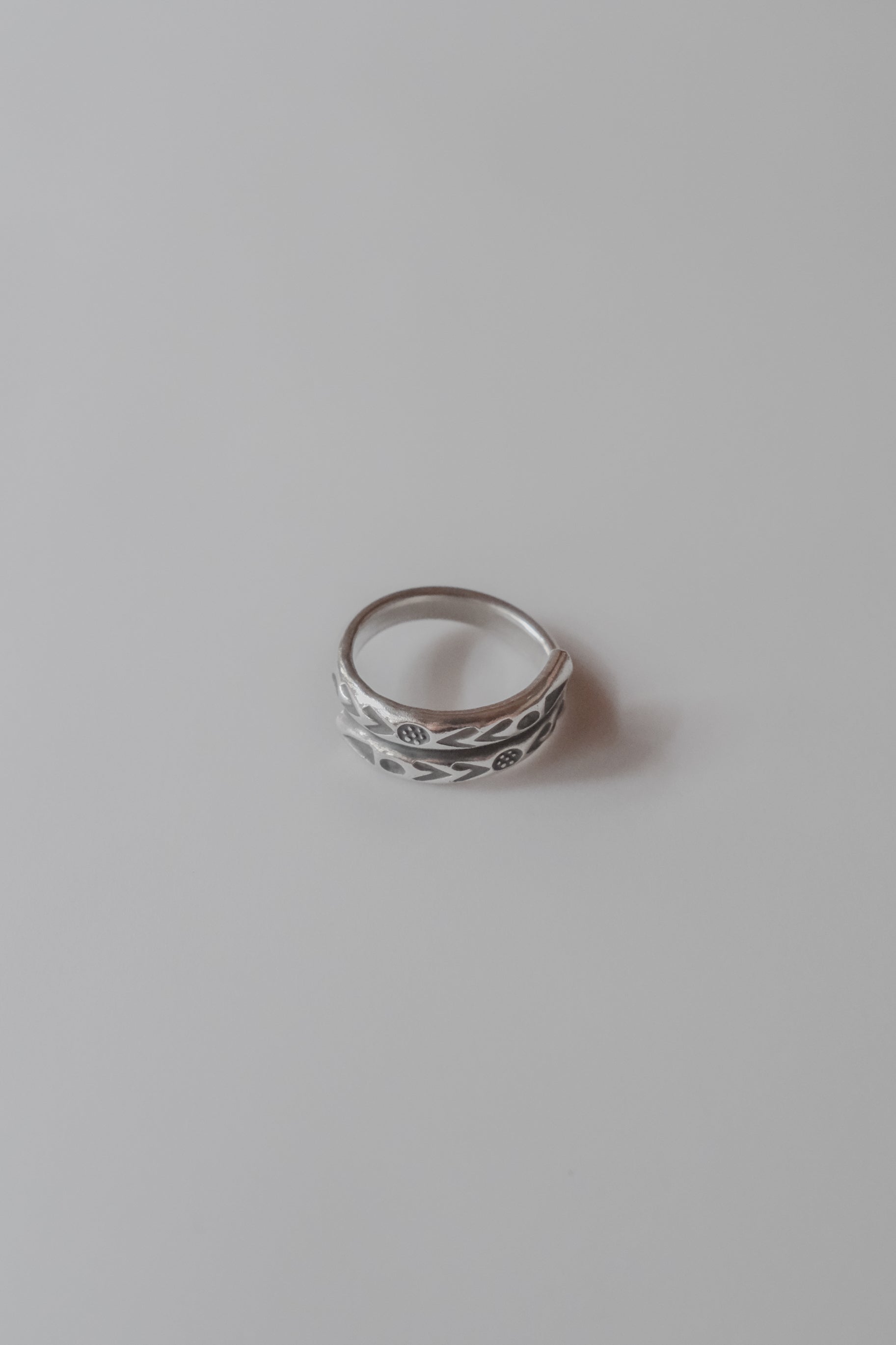 Ethnic Handcrafted Silver Ring _ TO XI