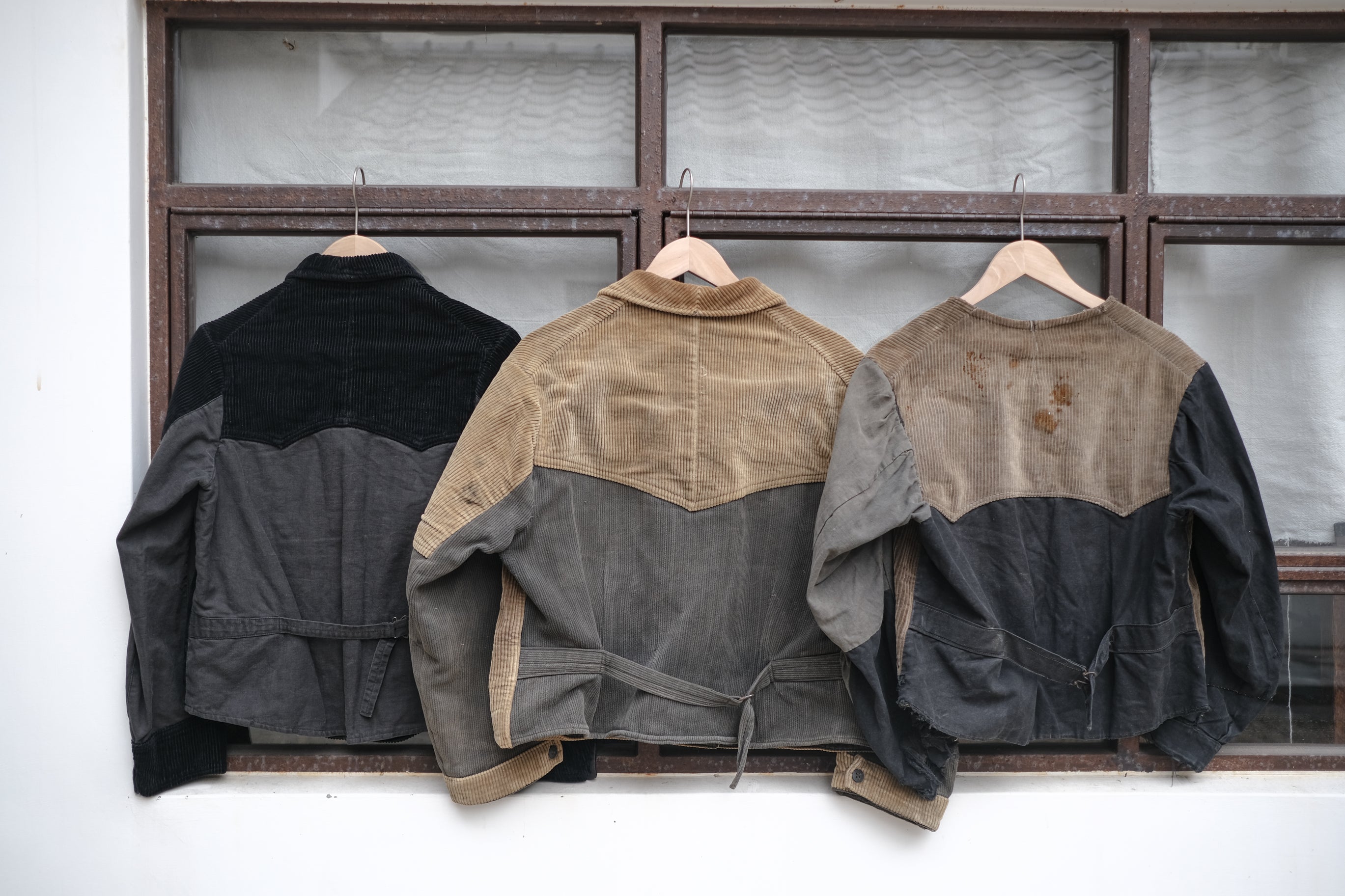 1940’s Belgian Sleeved Gilet Work Jacket / 比利時古著長袖背心工作外套