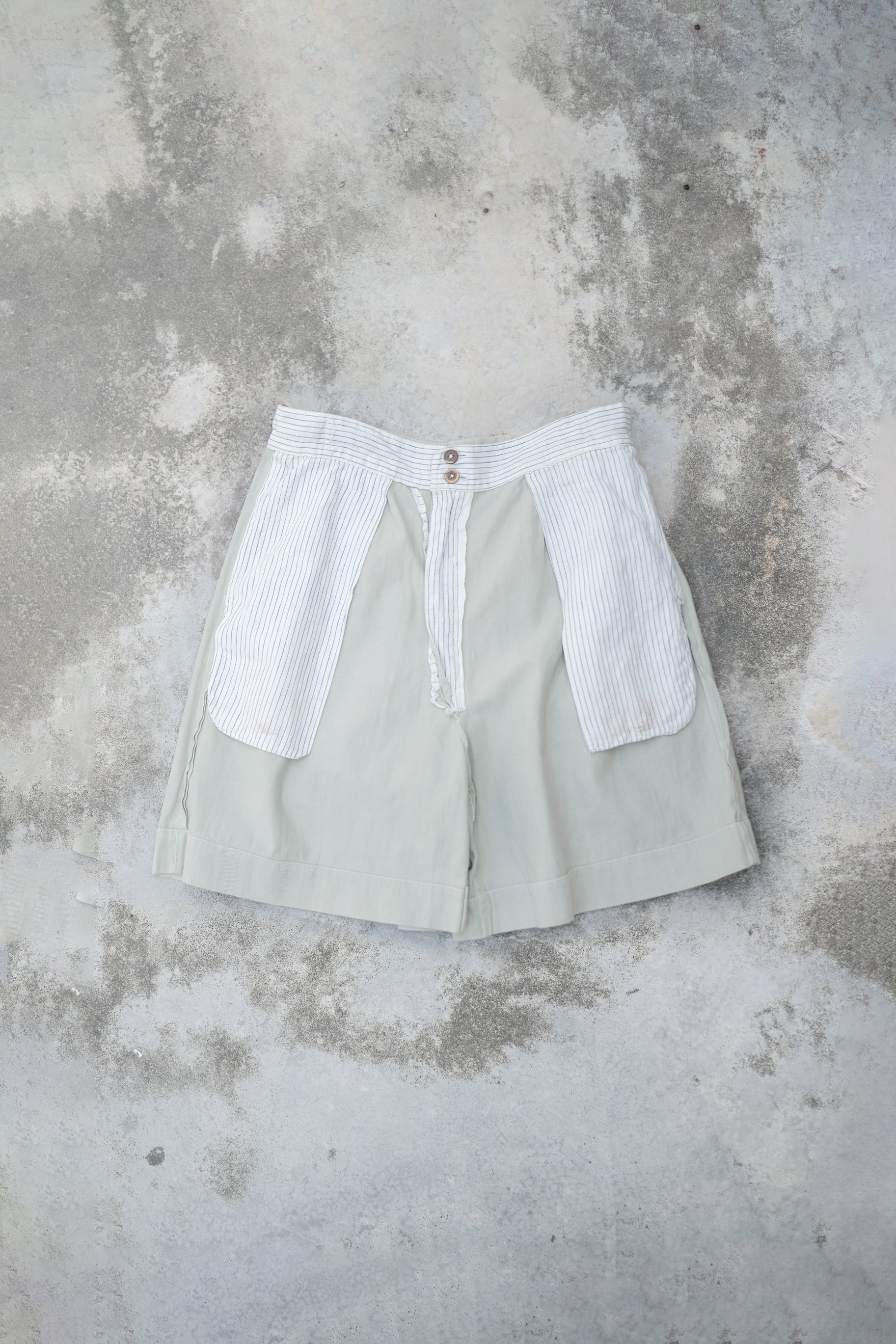 1950’s French Military Side Buckle Shorts / 法國軍用側釦短褲