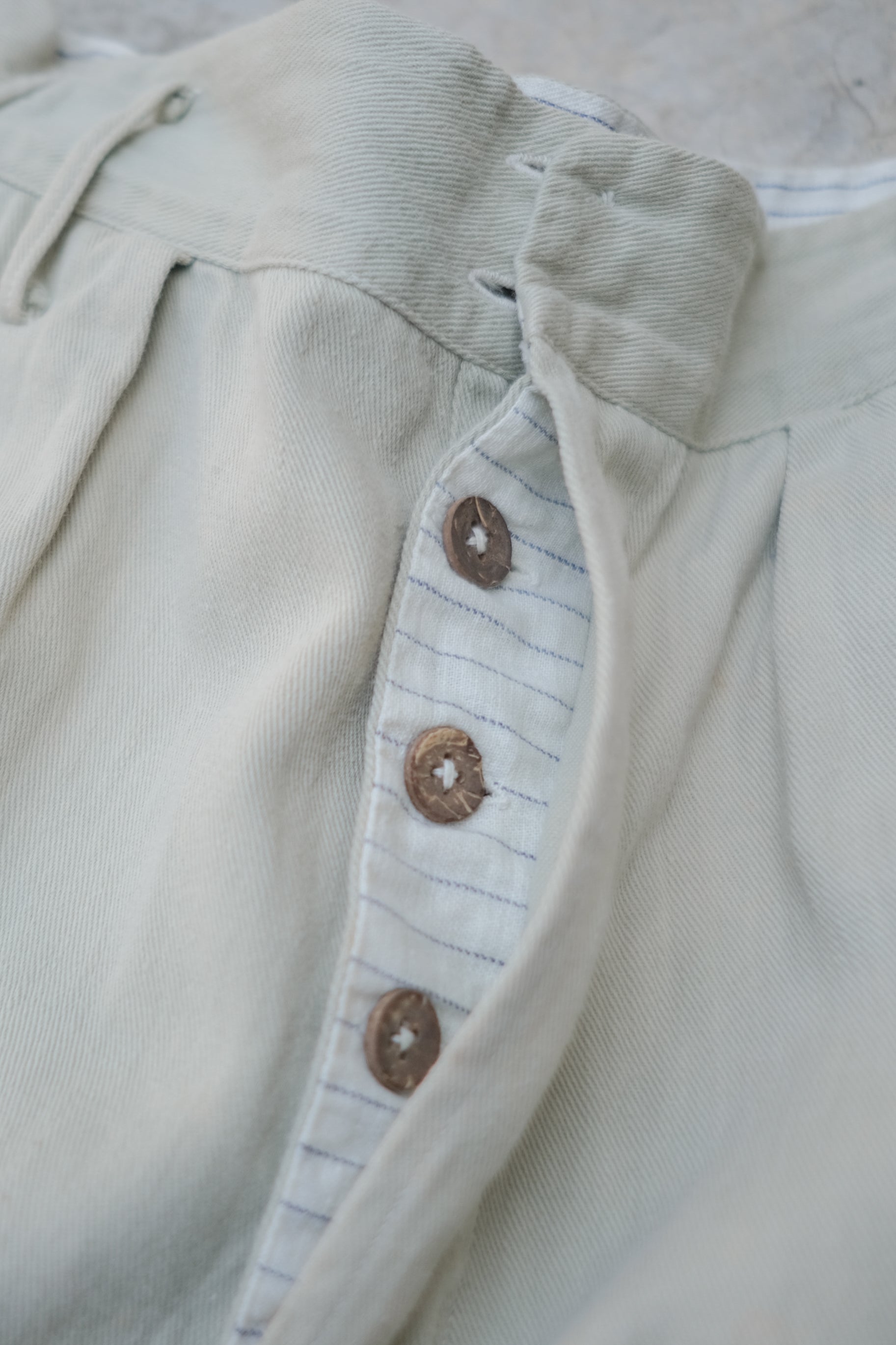 1950’s French Military Side Buckle Shorts / 法國軍用側釦短褲