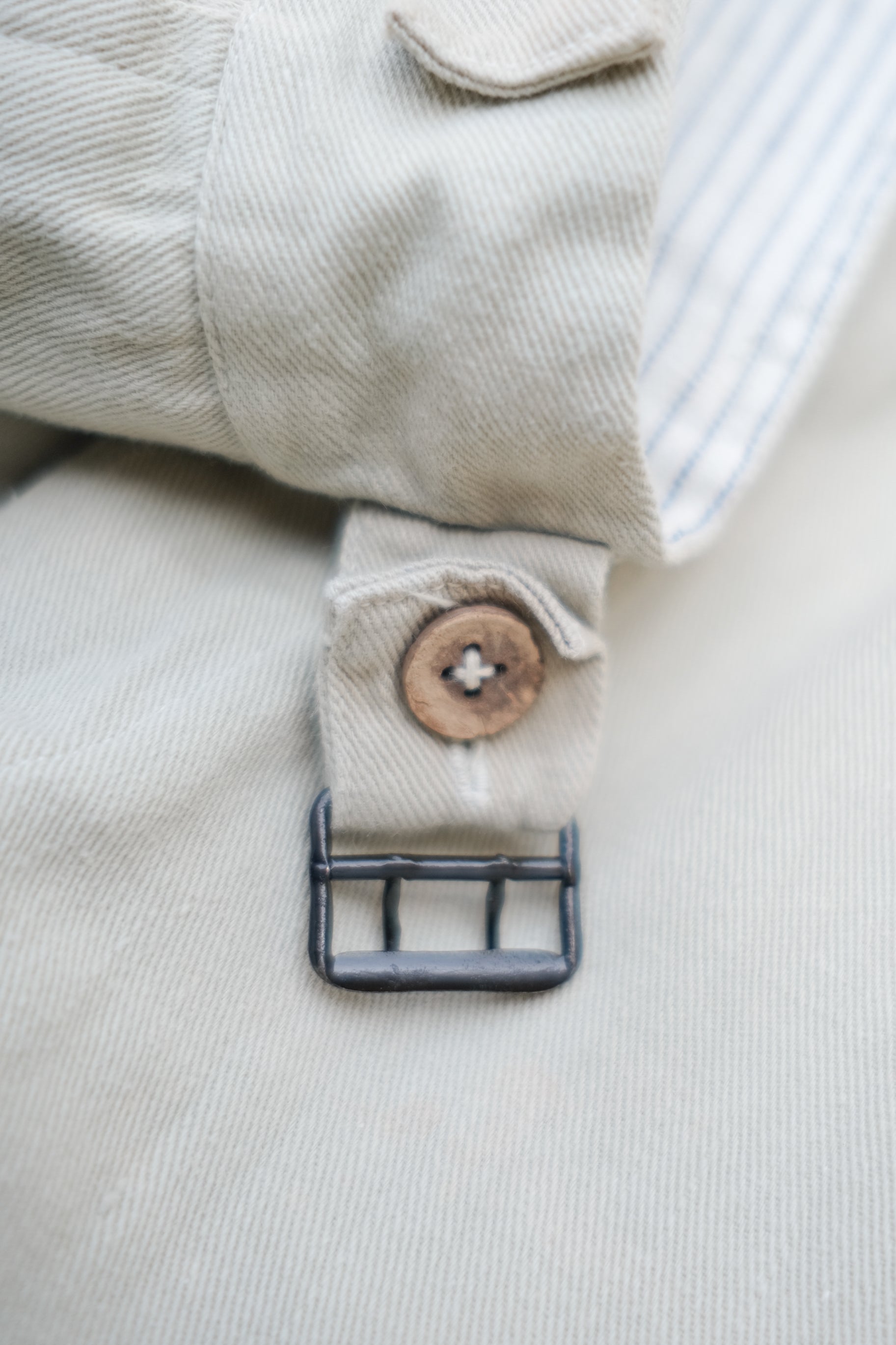 1950’s French Military Side Buckle Shorts / 法國軍用側釦短褲