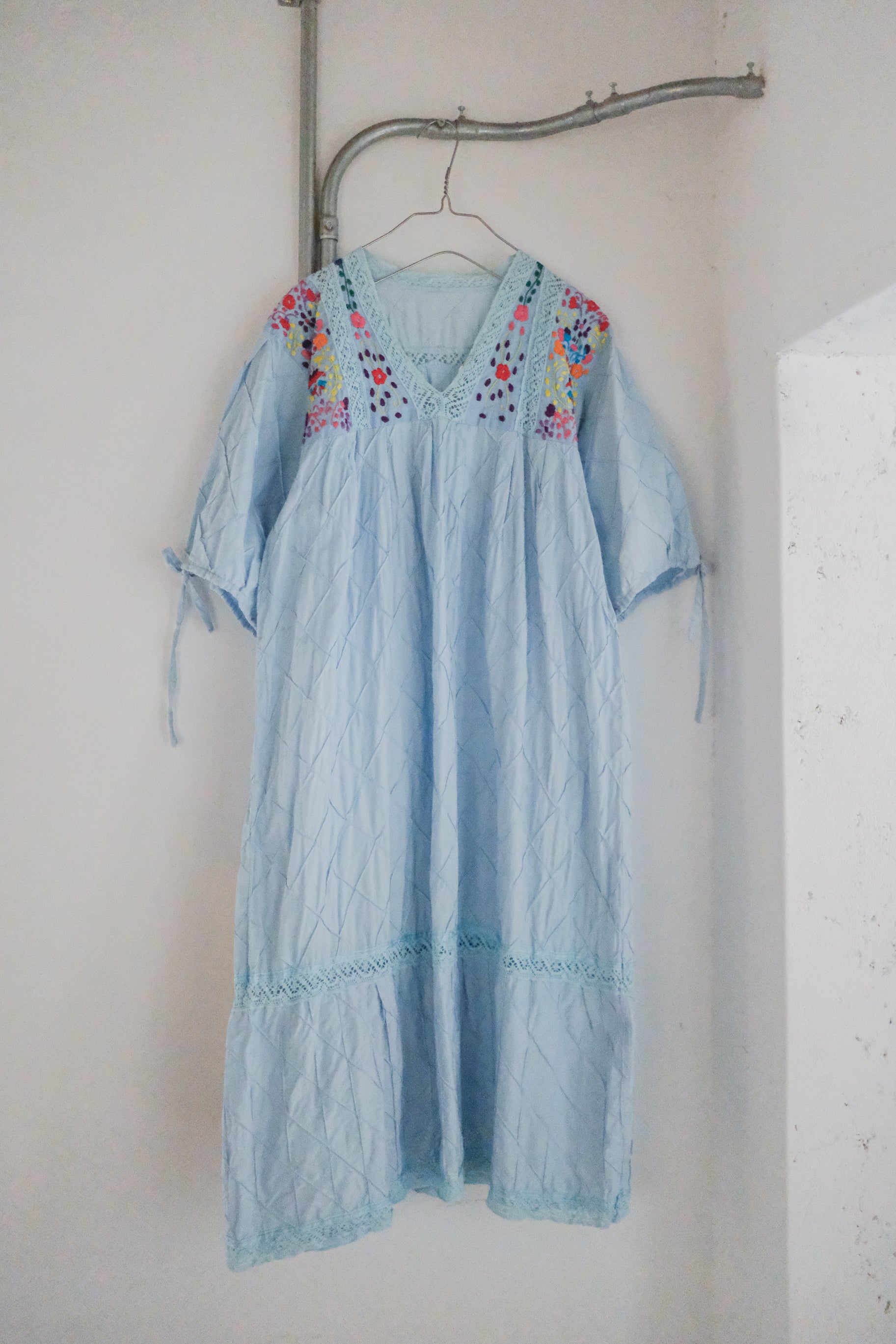 Mexican Folk Lace Dress / 墨西哥刺繡洋裝