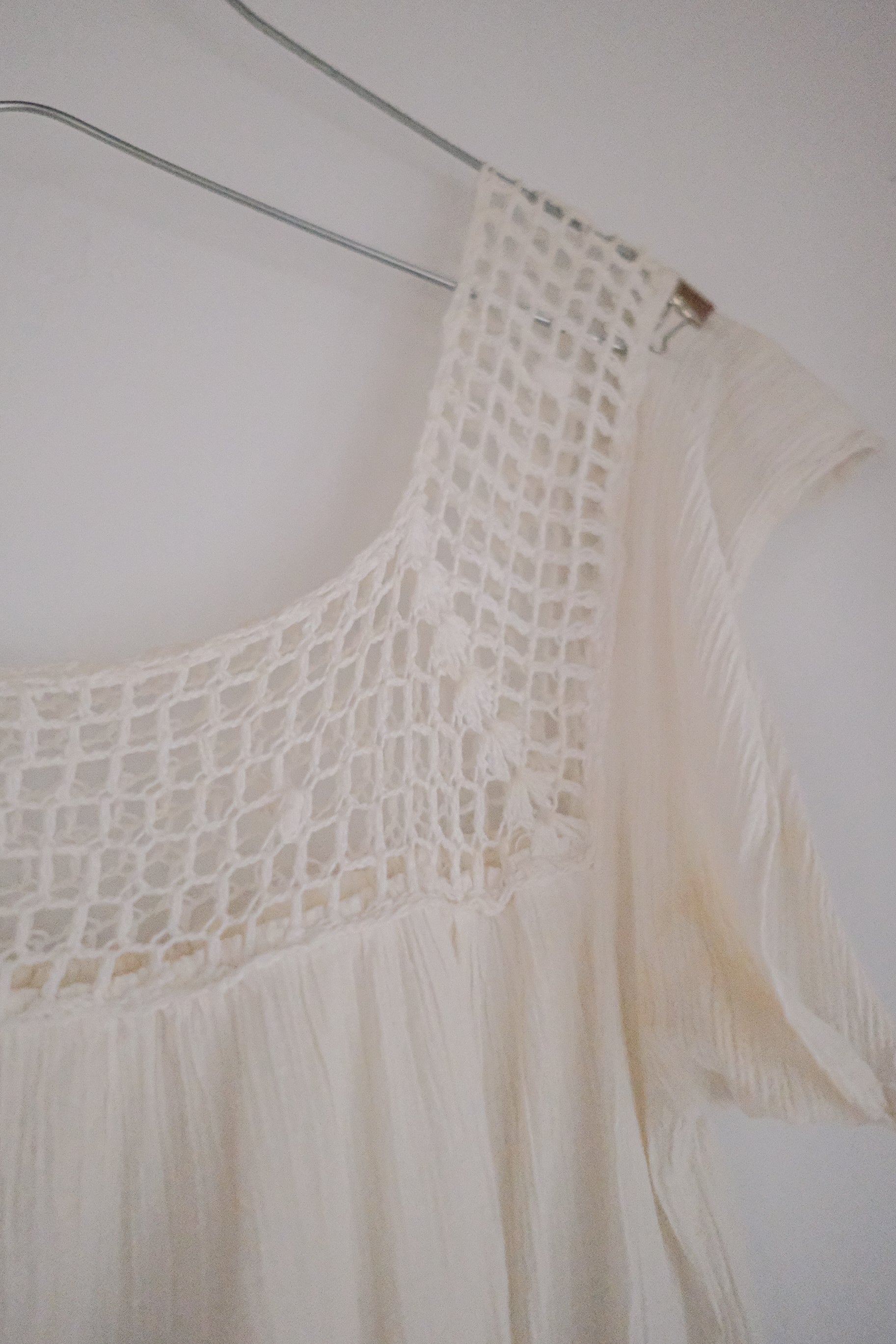 Mexican Embroidered Dress / 墨西哥無袖刺繡洋裝