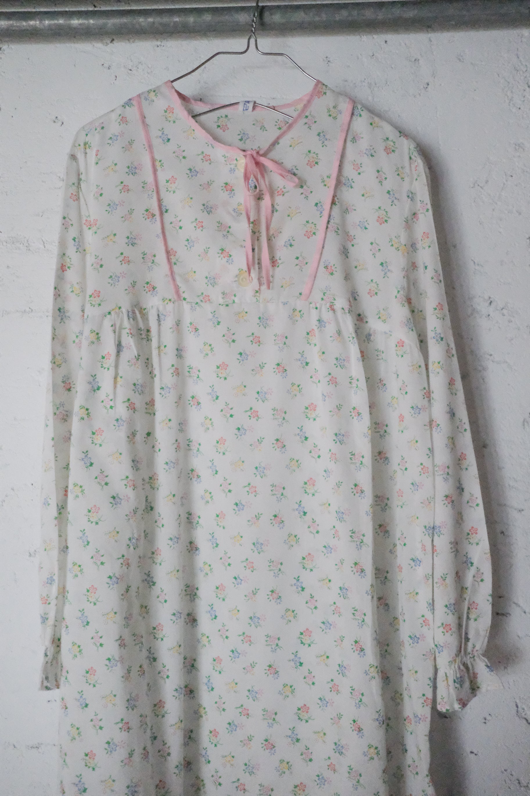 Vintage Mexican Oaxana Embroidered Dress