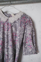 Vintage Mexican Oaxana Embroidered Dress