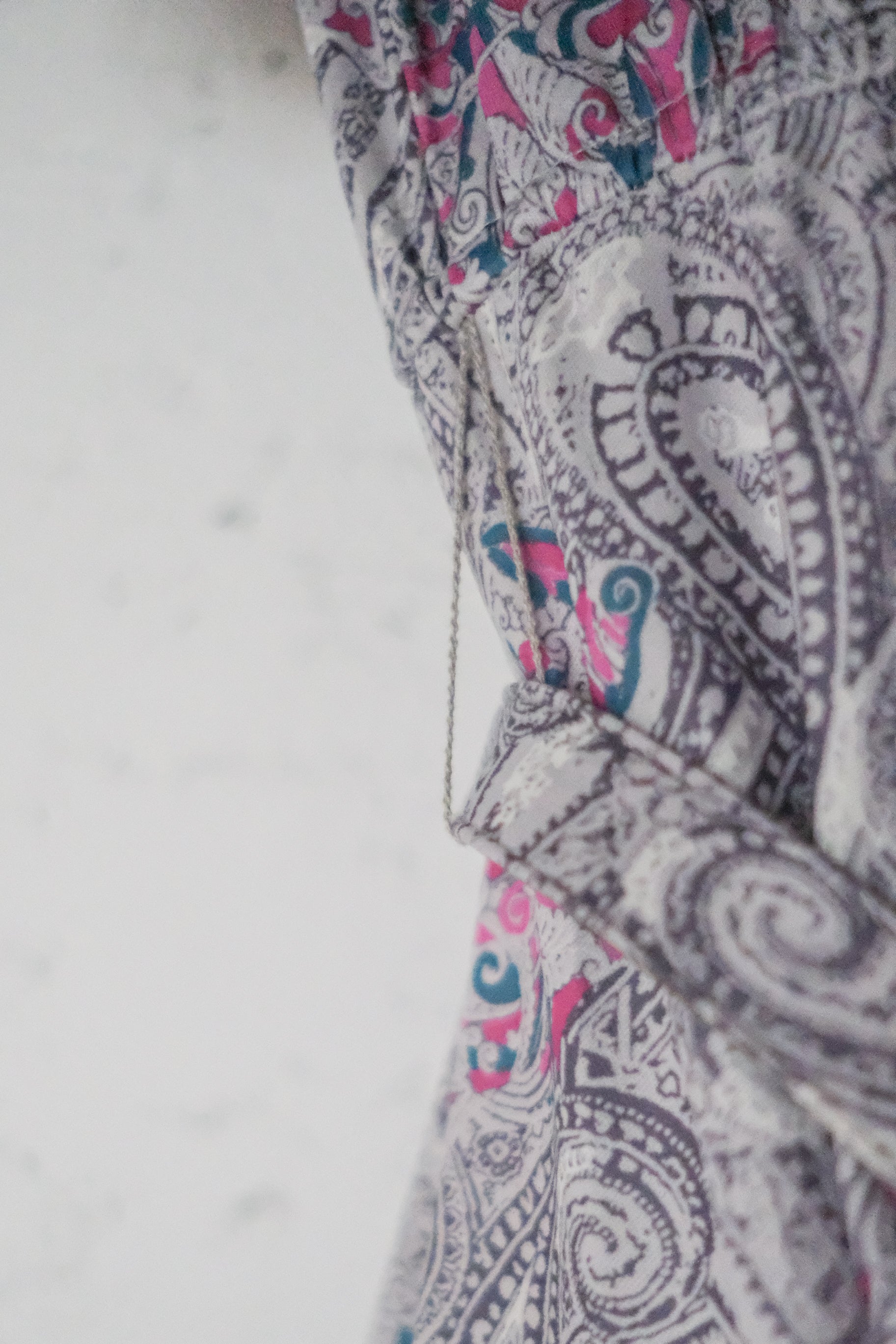 Vintage Floral Dress / 蕾絲領碎花洋裝