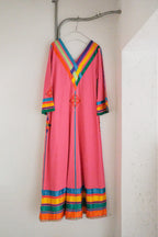 1970’s Josefa Ribbon Kaftan Dress / Josefa 緞帶洋裝