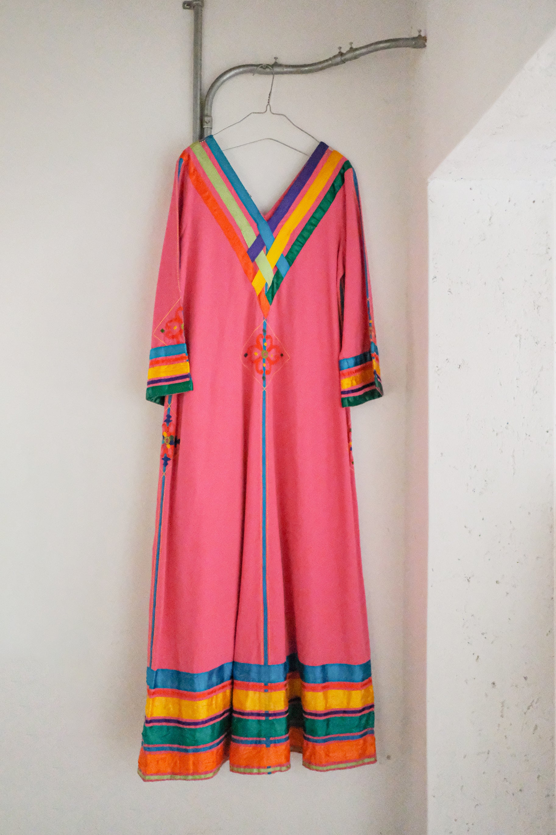 1970’s Josefa Ribbon Kaftan Dress / Josefa 緞帶洋裝