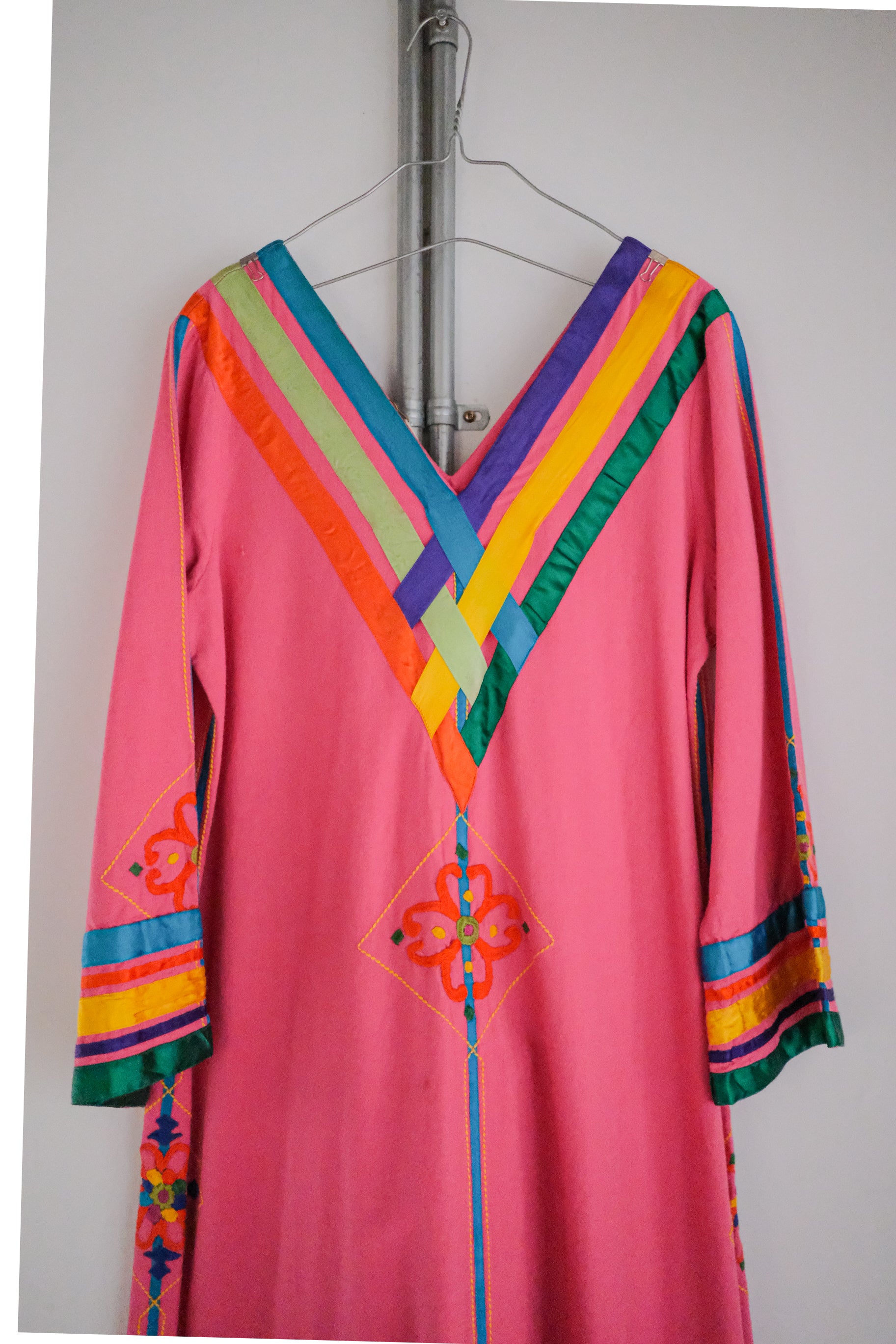 1970’s Josefa Ribbon Kaftan Dress / Josefa 緞帶洋裝
