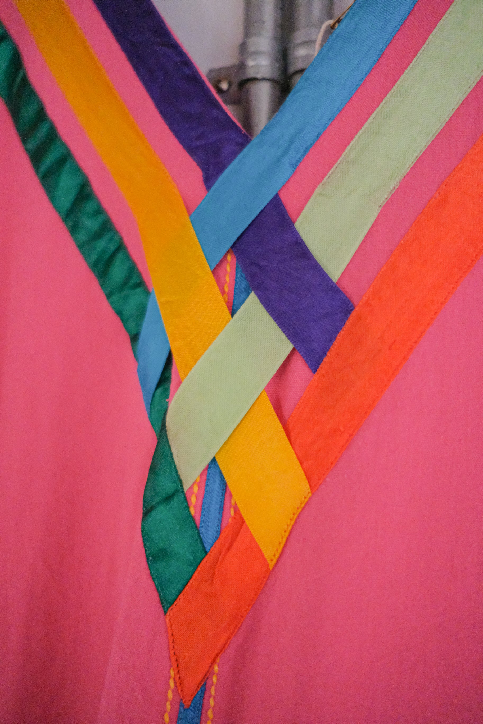 1970’s Josefa Ribbon Kaftan Dress / Josefa 緞帶洋裝