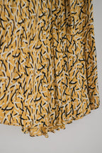 1940-1950's "CC41" Label Print Dress / 古著“CC41”標飛鳥印花洋裝
