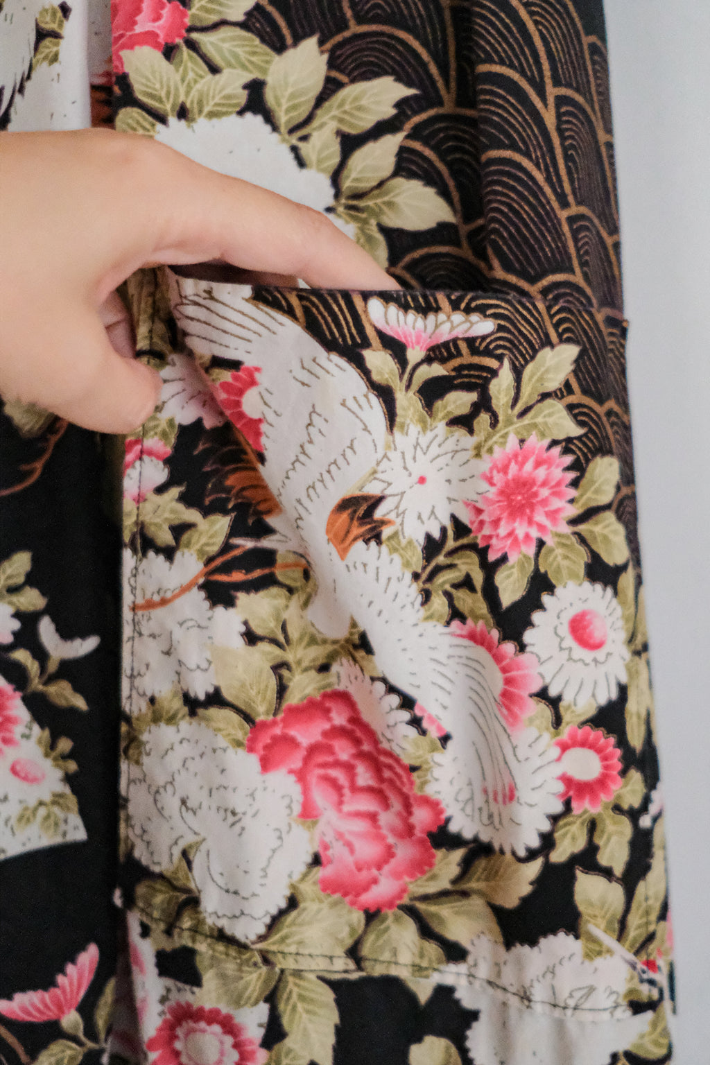 1990’s Japanese Print Patio Dress / 日本印花洋裝