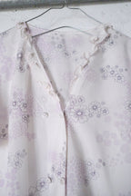 Vintage Night Dress / 碎花透膚V領洋裝