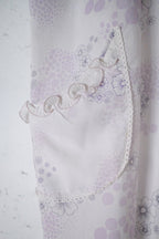 Vintage Night Dress / 碎花透膚V領洋裝