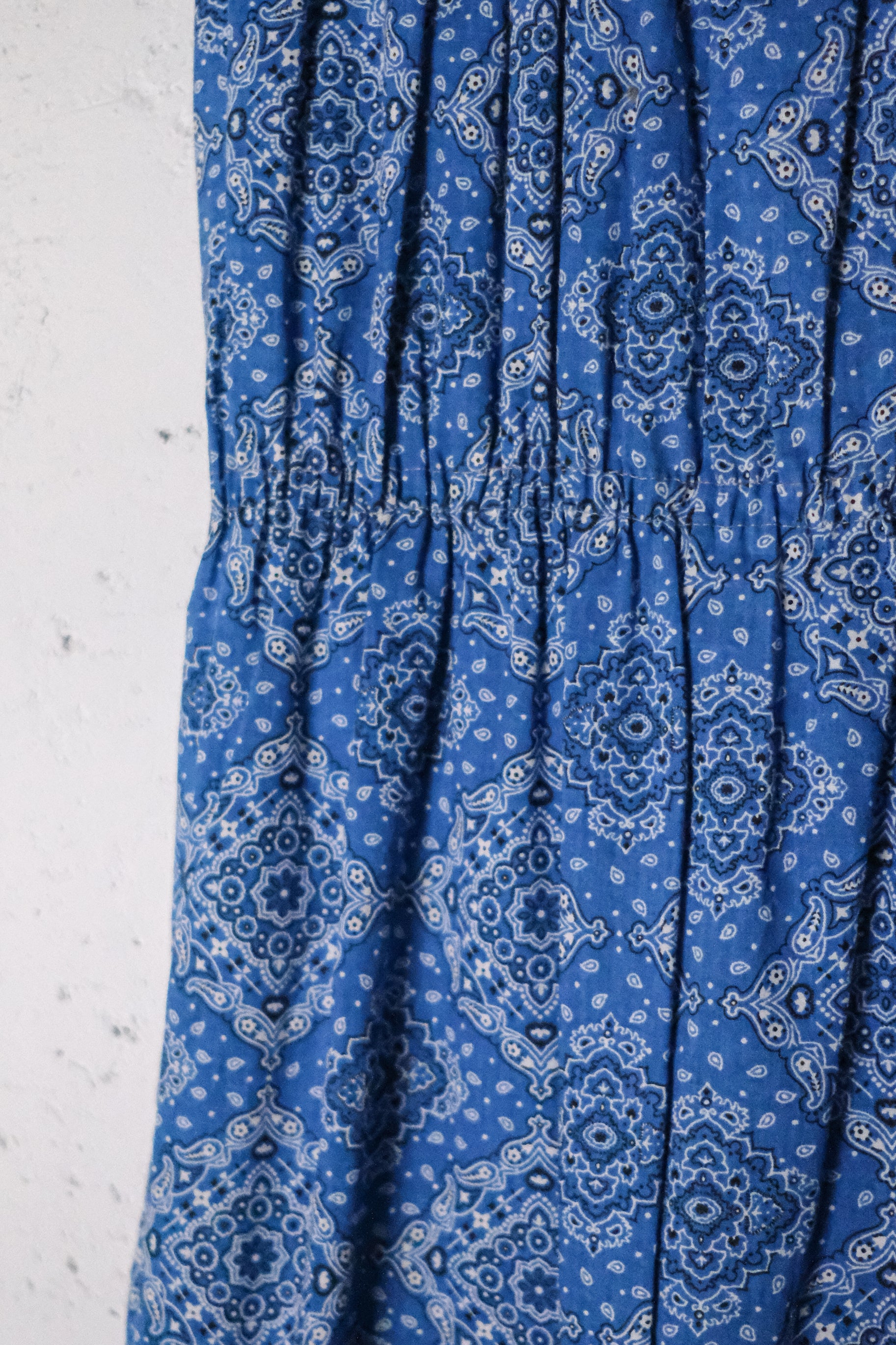 Vintage Ruffled Sun Dress / 荷葉邊無袖洋裝