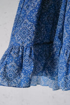 Vintage Ruffled Sun Dress / 荷葉邊無袖洋裝