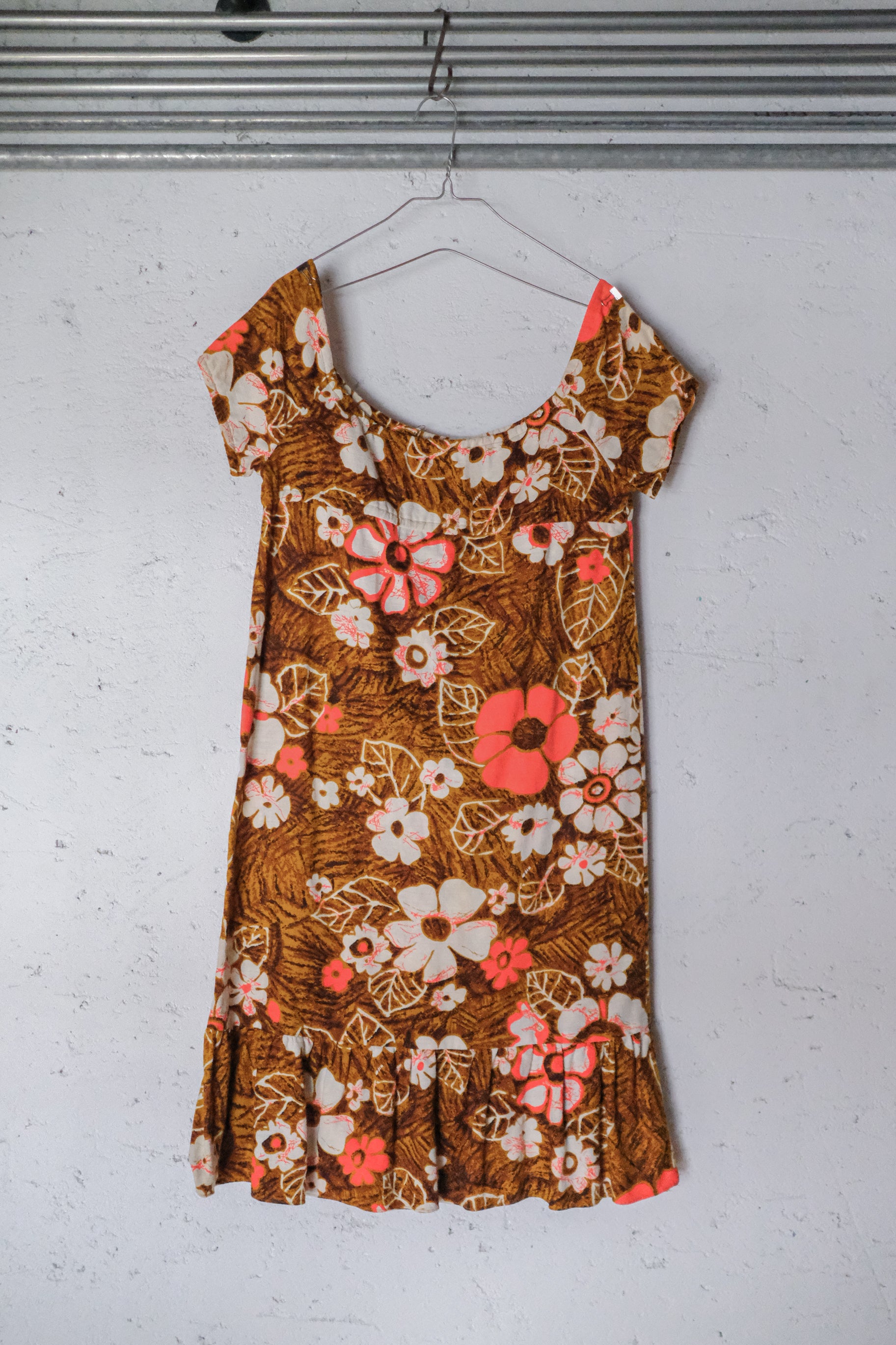 Vintage Mexican Oaxana Embroidered Dress