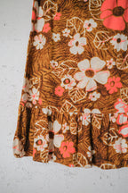 Vintage Mexican Oaxana Embroidered Dress