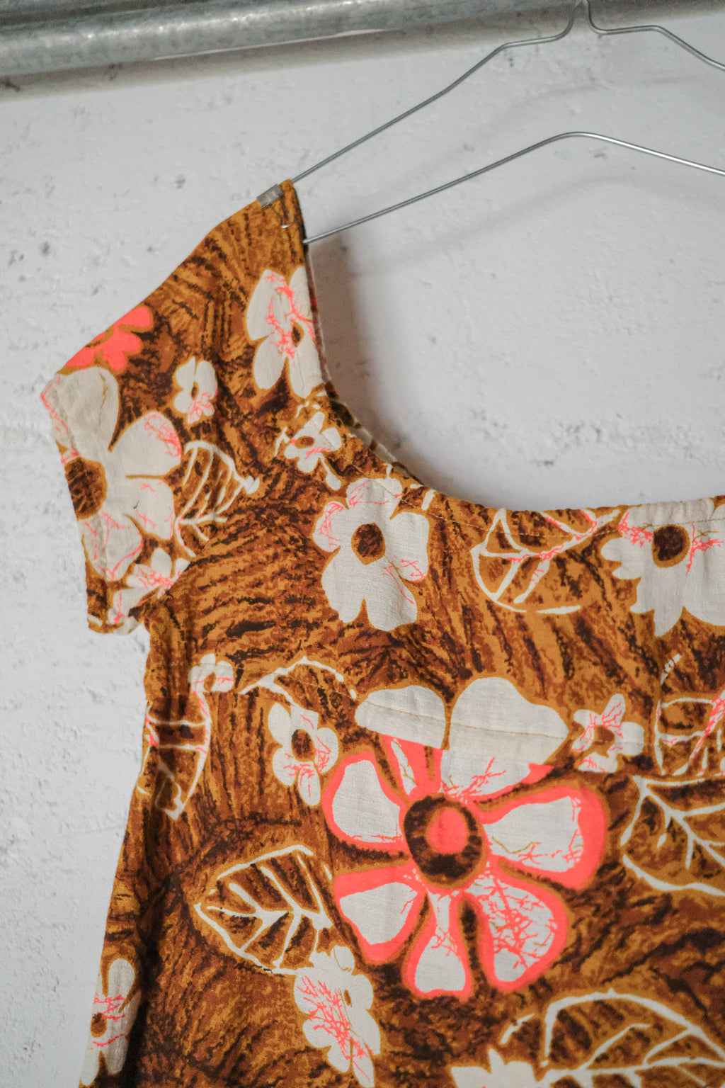Vintage Mexican Oaxana Embroidered Dress