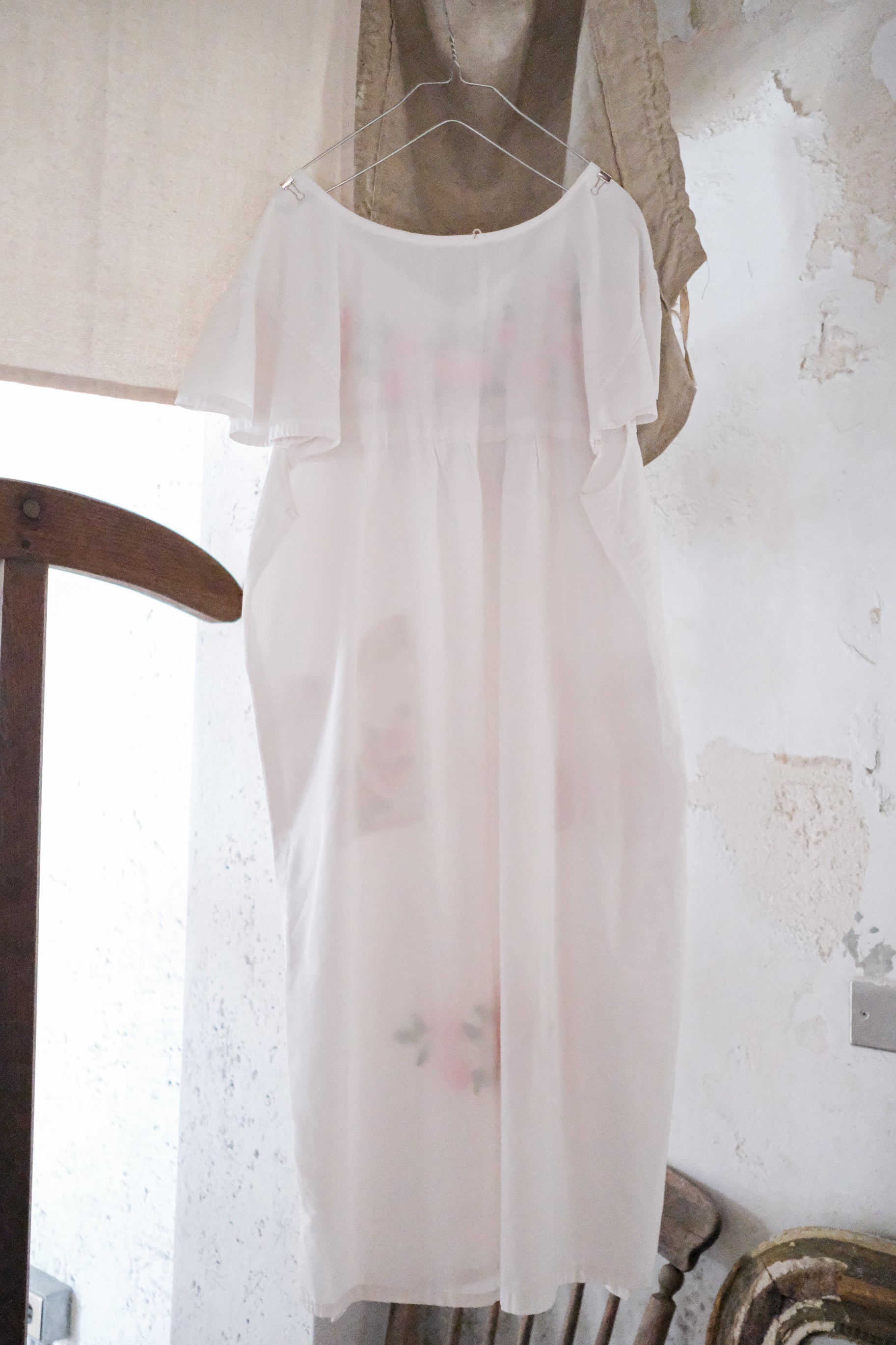 Vintage Mexican Oaxana Embroidered Dress