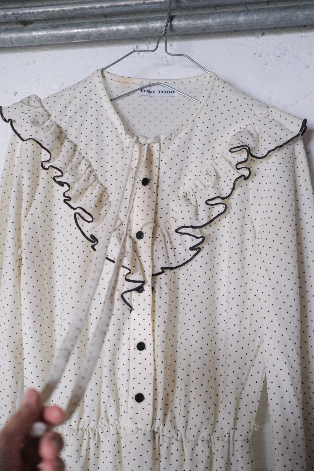 Vintage Mexican Oaxana Embroidered Dress