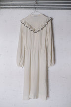 Vintage Mexican Oaxana Embroidered Dress