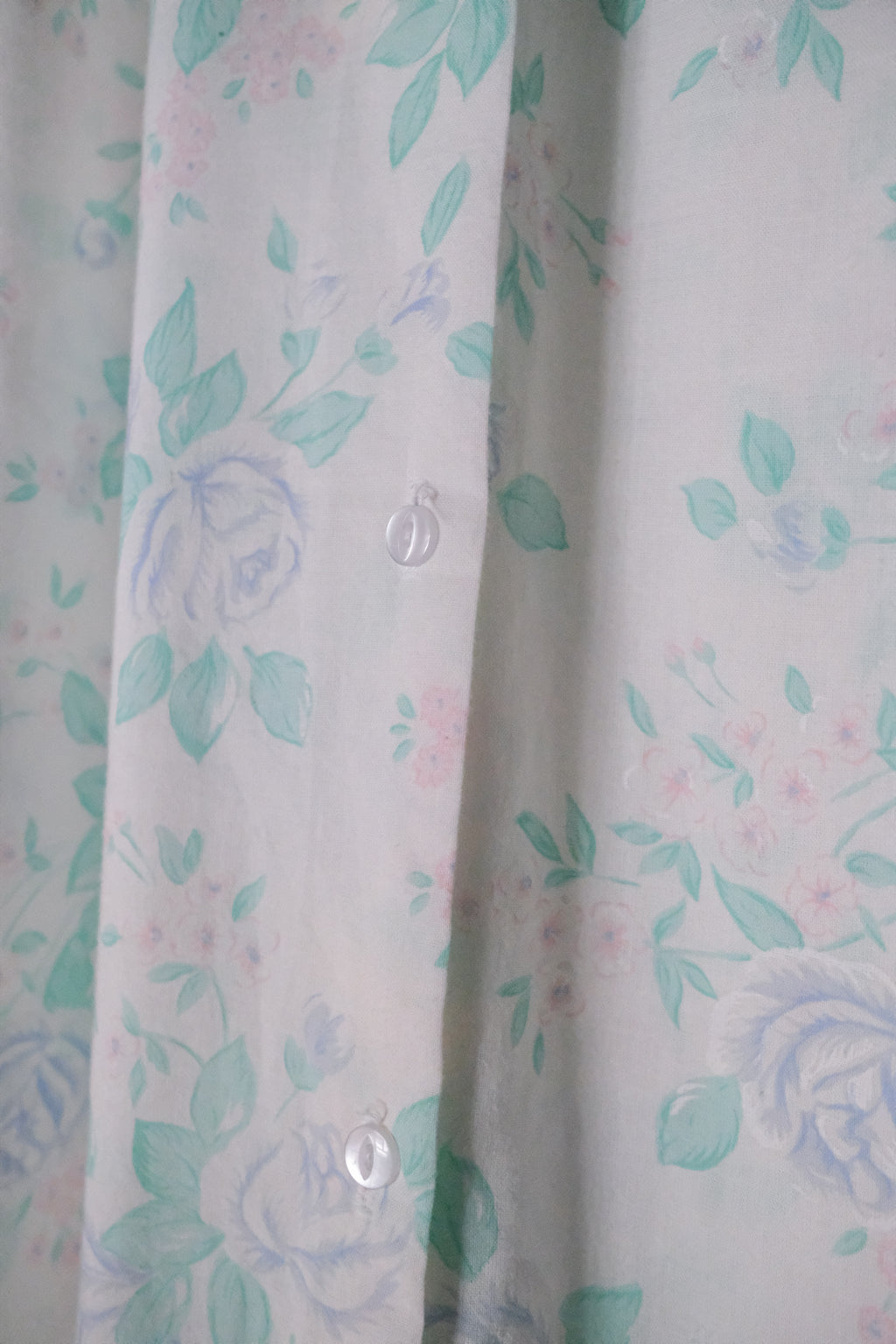 Vintage Night Dress / 碎花薄洋裝