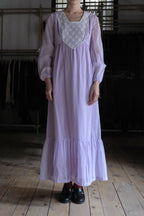 Vintage Mexican Oaxana Embroidered Dress