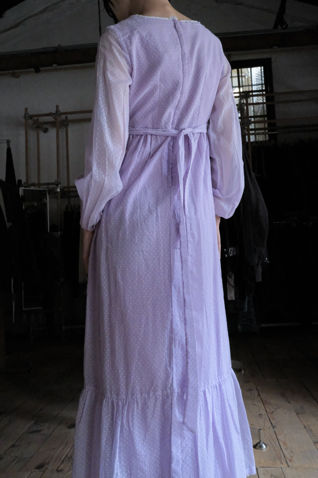 Vintage Mexican Oaxana Embroidered Dress