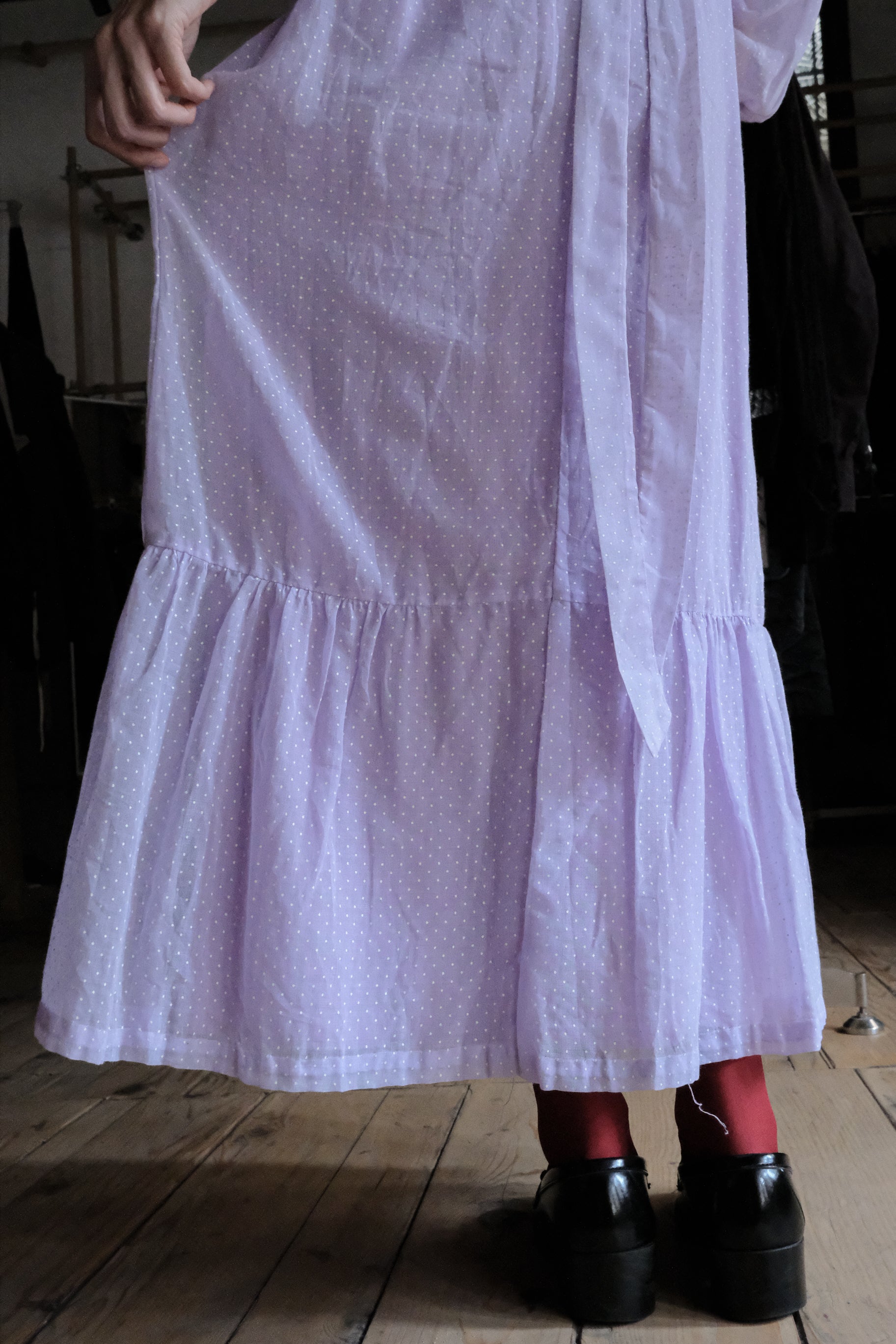 Vintage Mexican Oaxana Embroidered Dress