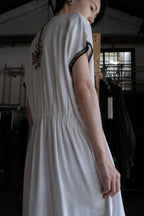 Vintage Mexican Oaxana Embroidered Dress