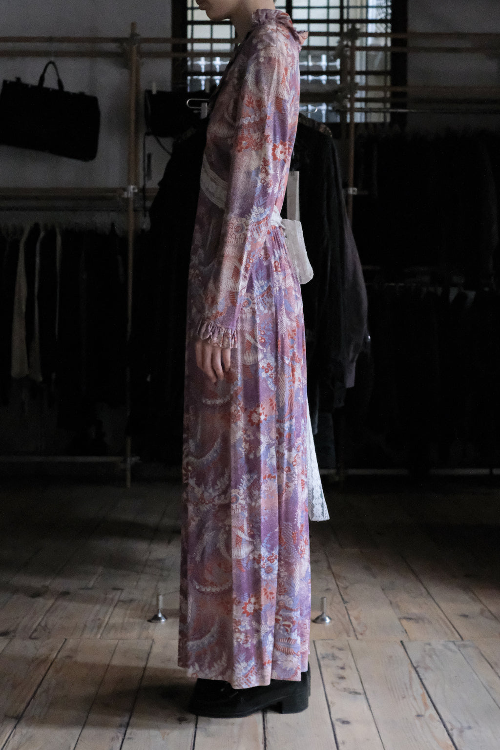 Vintage Mexican Oaxana Embroidered Dress