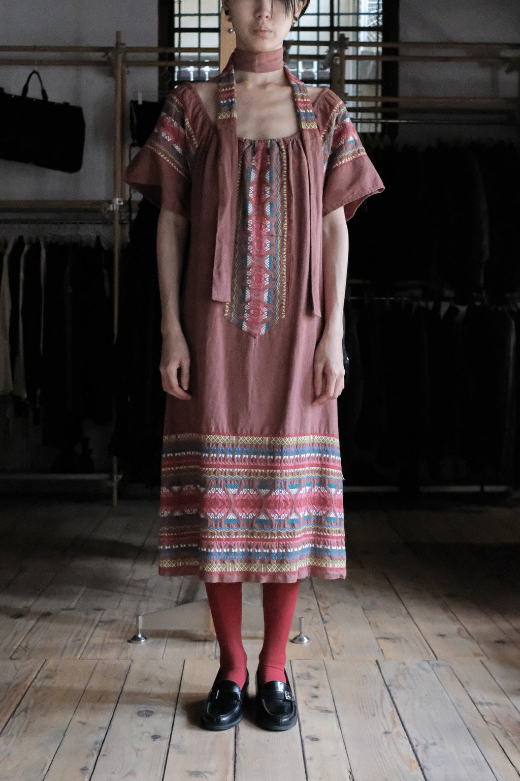 Guatemalan Hand Woven Folk Dress / 瓜地馬拉手織民族服裝
