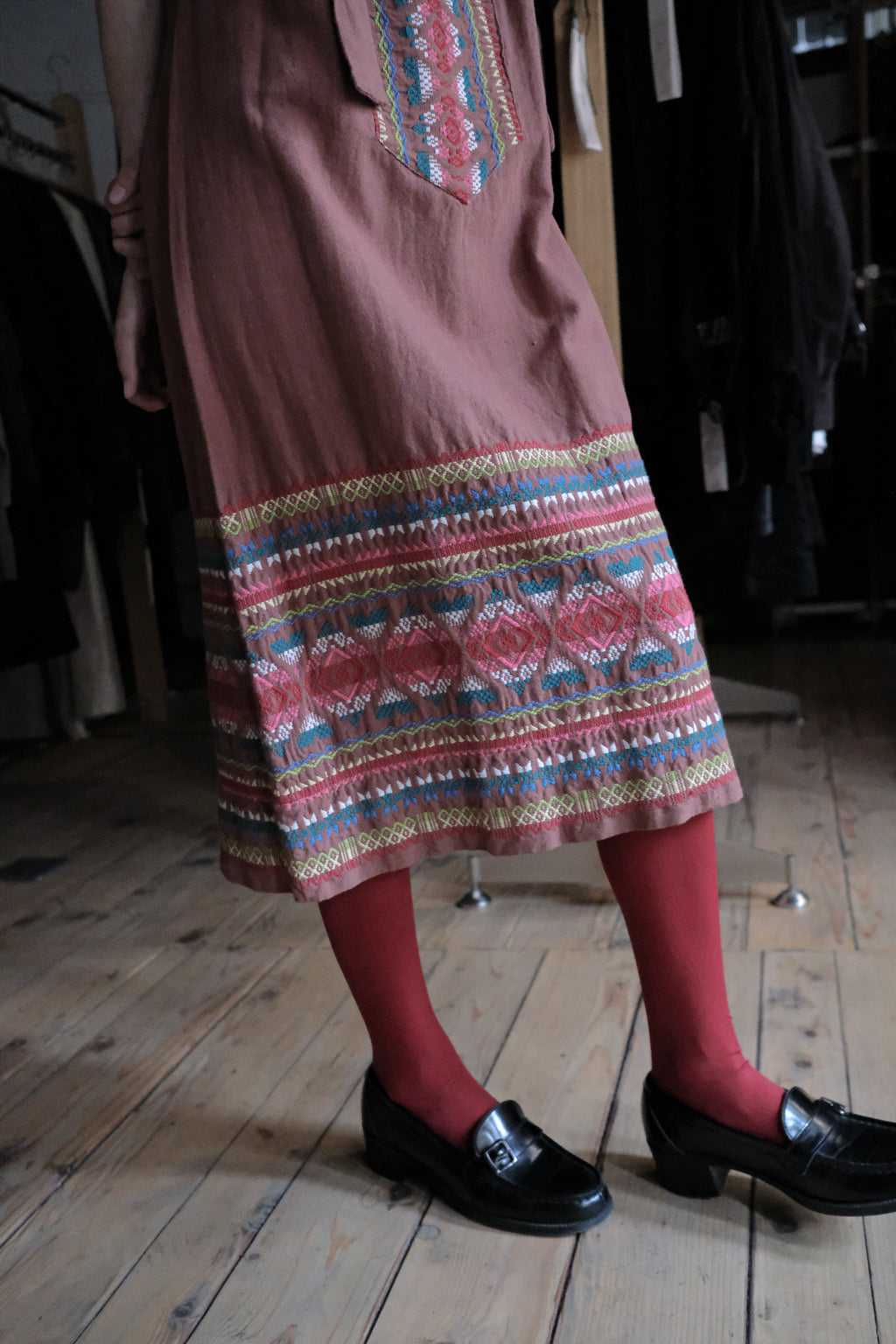 Guatemalan Hand Woven Folk Dress / 瓜地馬拉手織民族服裝