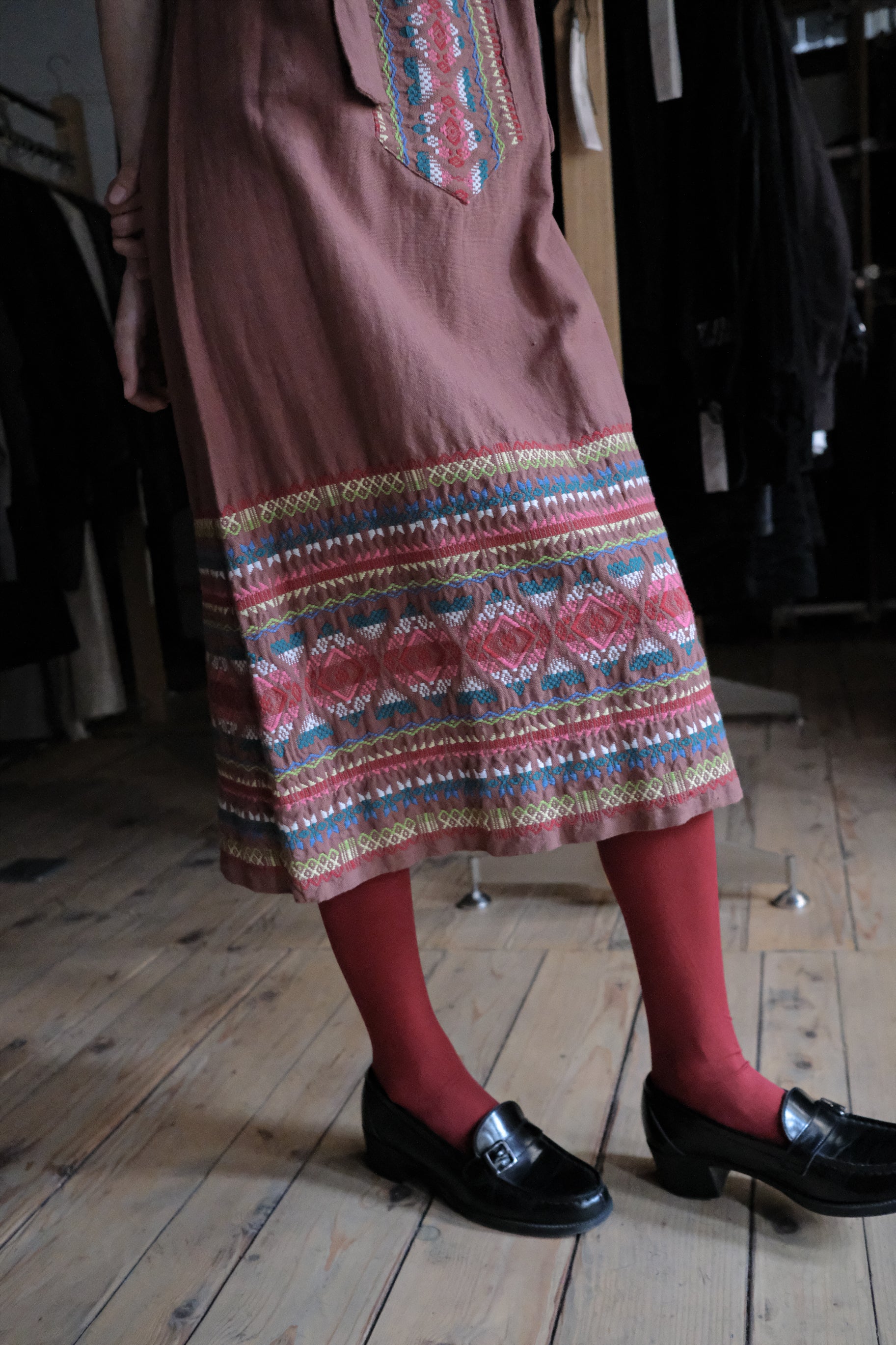 Guatemalan Hand Woven Folk Dress / 瓜地馬拉手織民族服裝